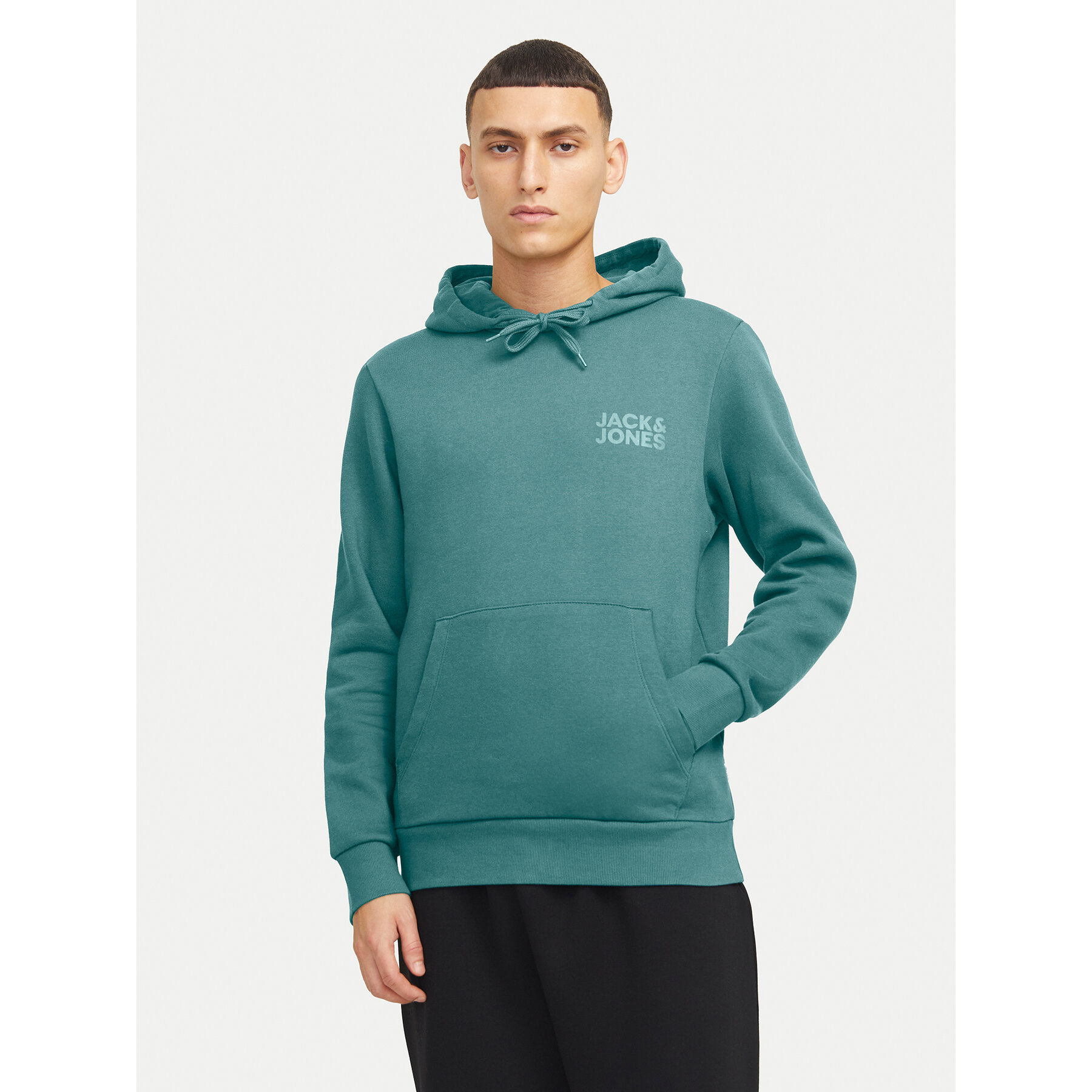 Jack & Jones Bluza Corp 12152840 Zielony Regular Fit