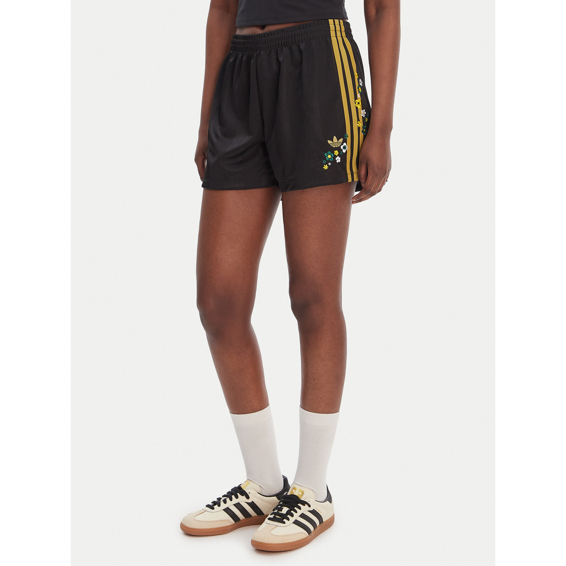 adidas Szorty sportowe Liberty London Firebird KE3664 Czarny Loose Fit