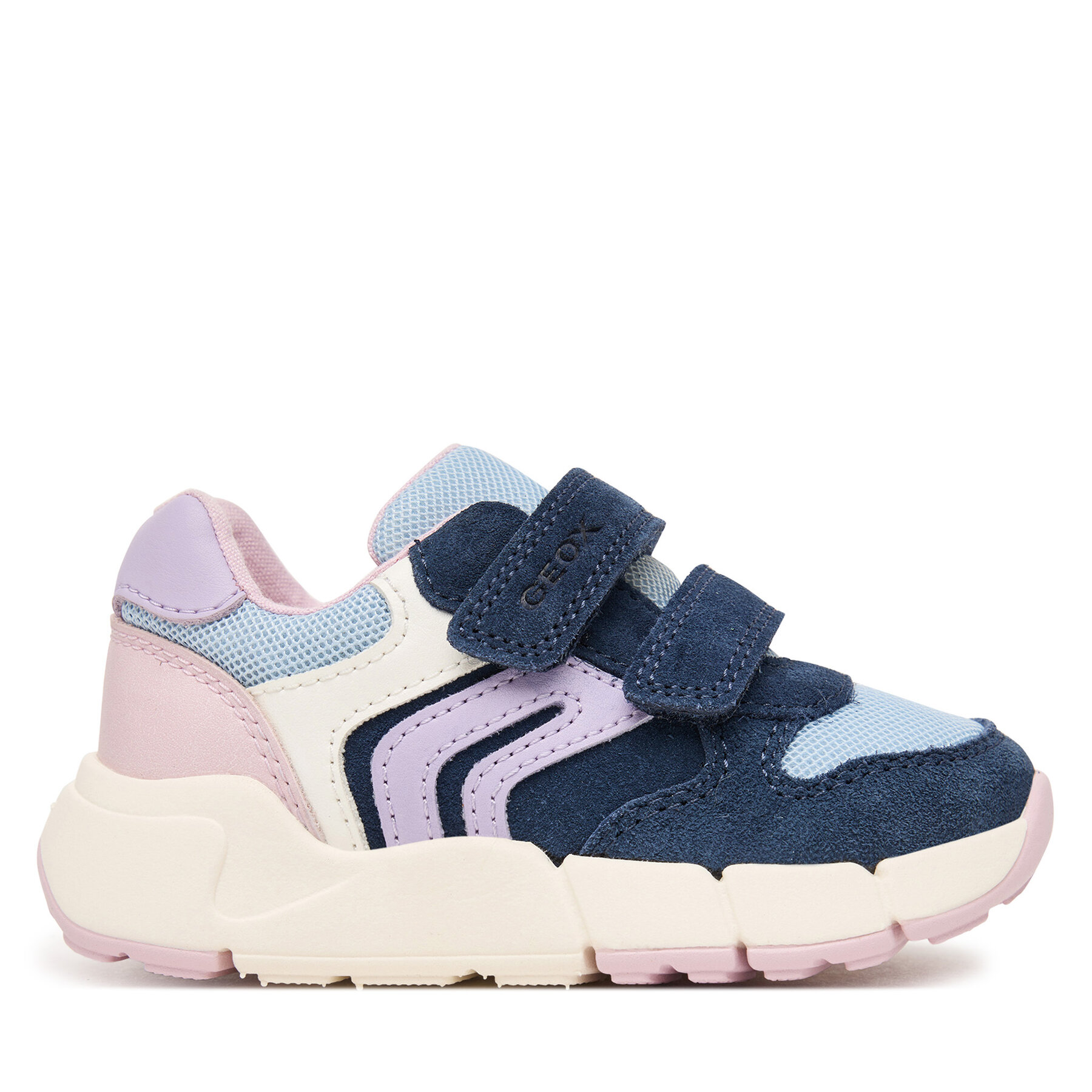 Geox Sneakersy B Flexyper Mini Girl B656NA 01422 CF48S M Granatowy