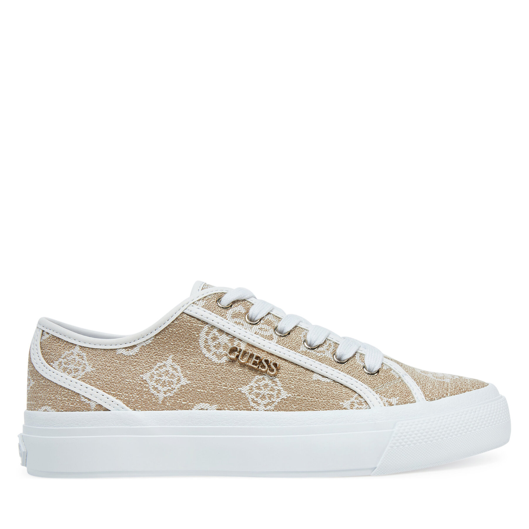 Guess Sneakersy FLJJX7 FAL12 Biały