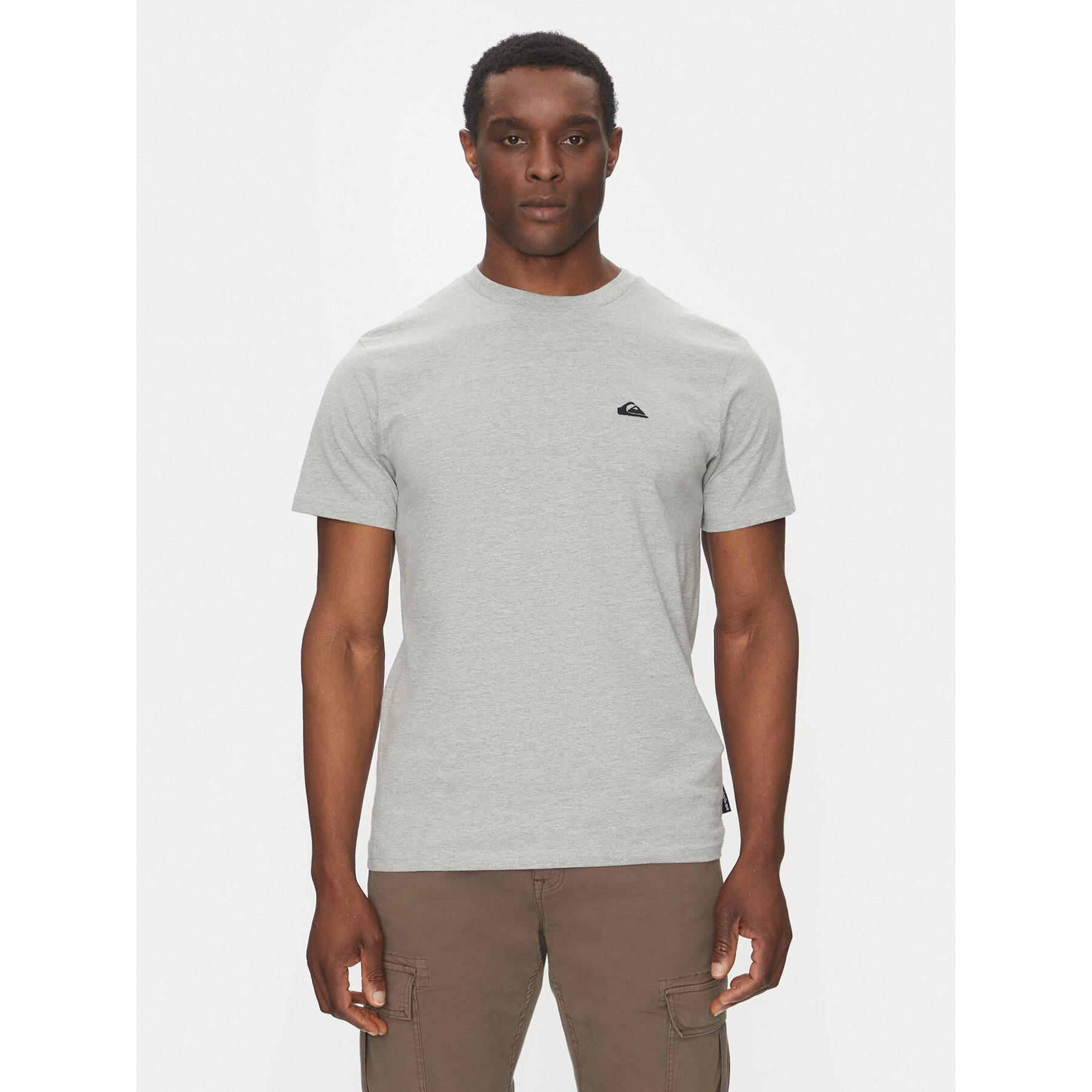 Quiksilver T-Shirt EQYZT07711 Szary Regular Fit