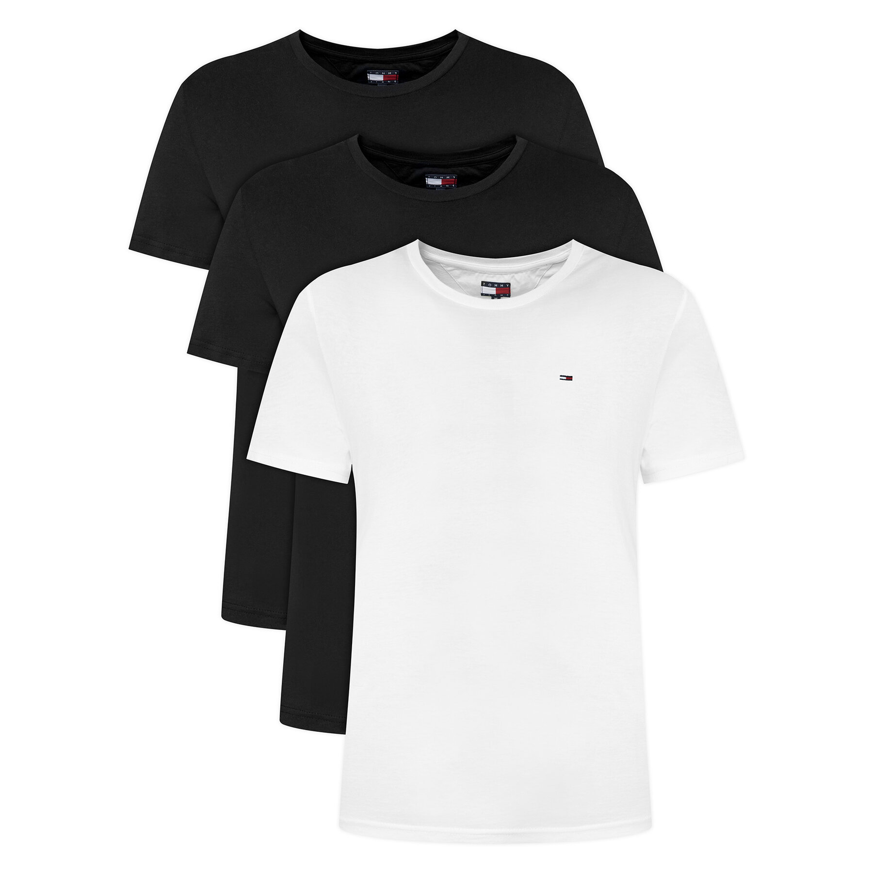 Tommy Jeans Komplet t-shirtów DM0DM21579 Kolorowy Regular Fit