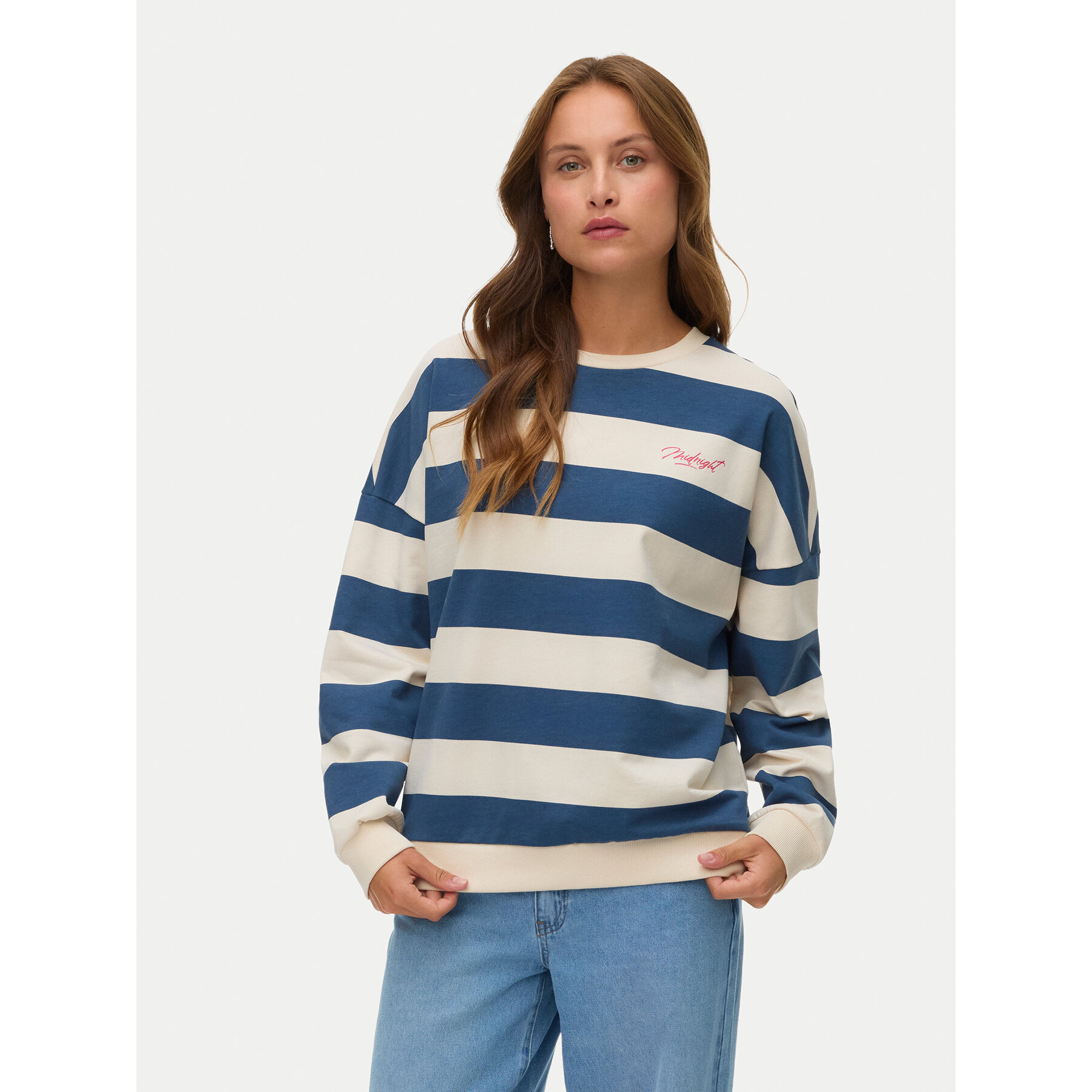 Vero Moda Bluza Viola 10338440 Niebieski Regular Fit