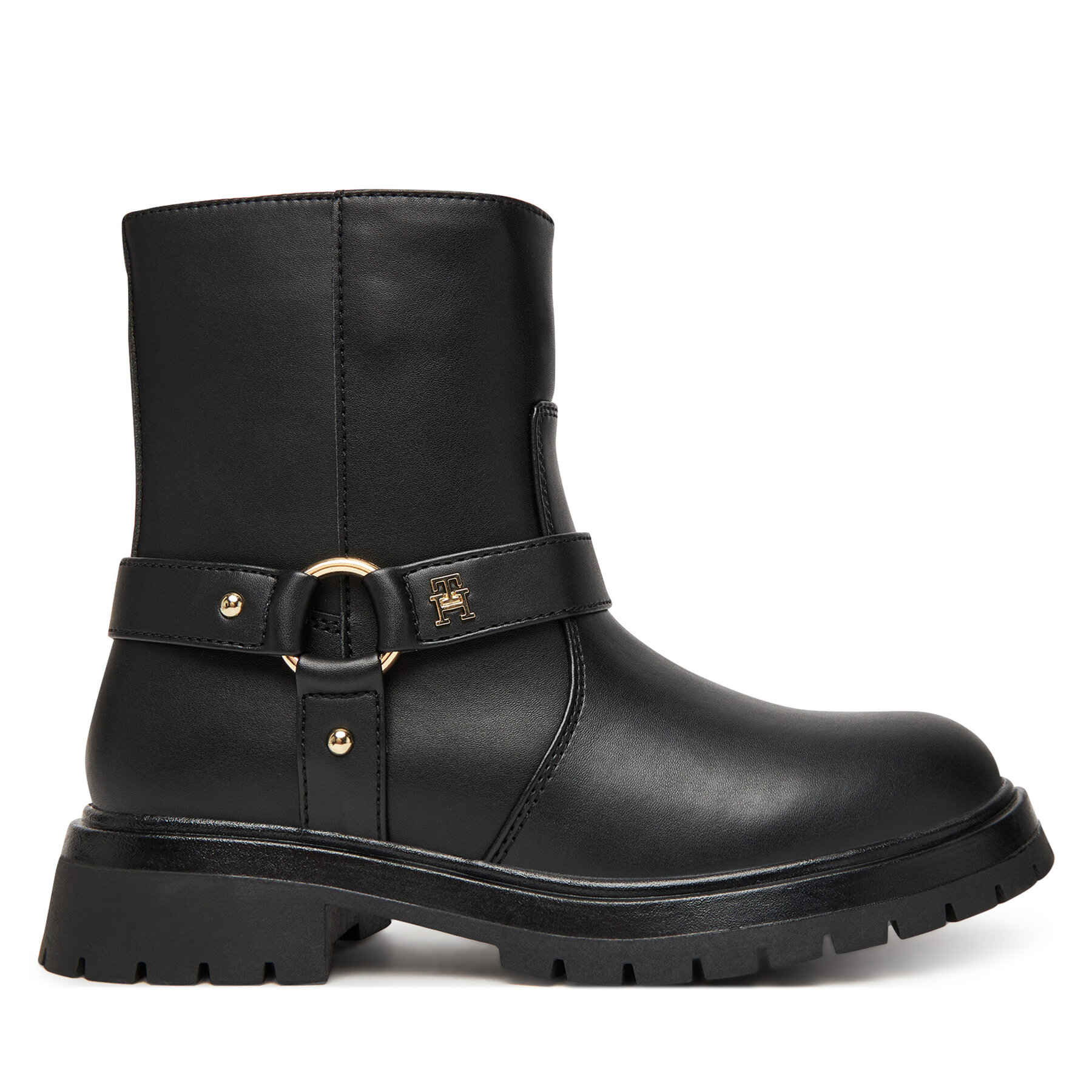 Tommy Hilfiger Botki T3A5-34021-1355999 Czarny