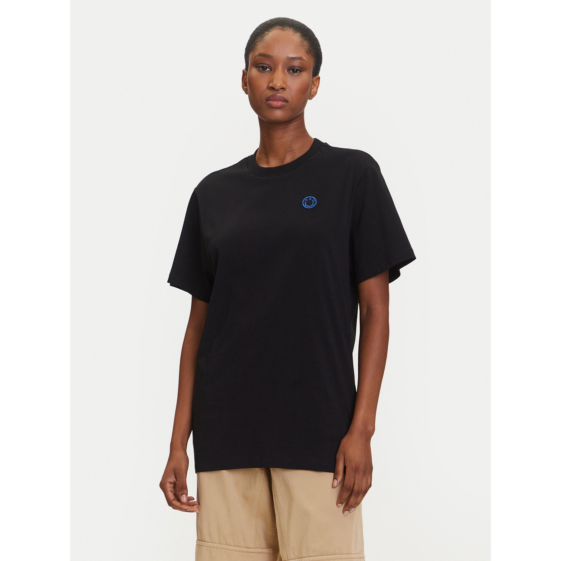 HUGO T-Shirt Vintage 50518139 Czarny Relaxed Fit