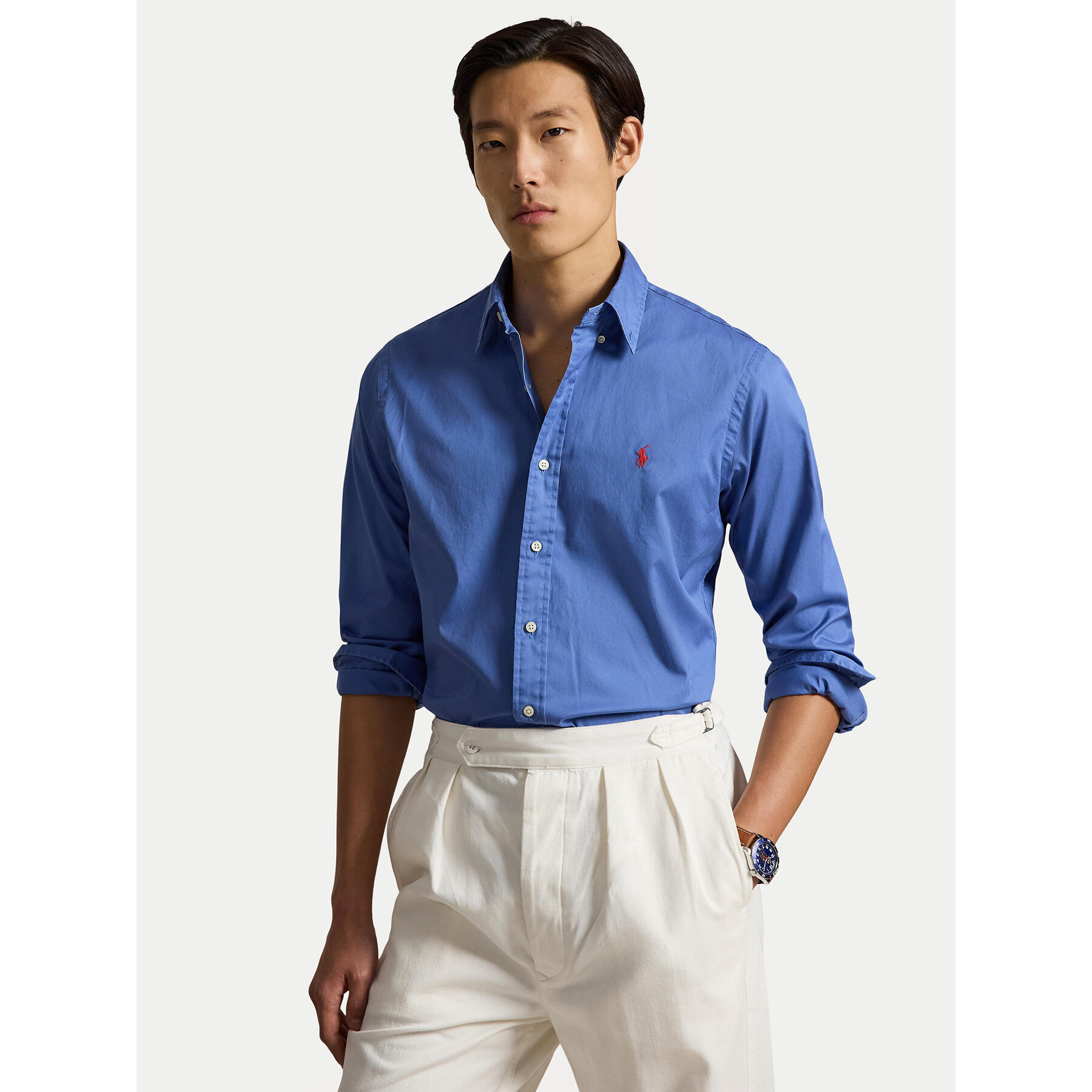 Polo Ralph Lauren Koszula 710B20512004 Niebieski Custom Fit
