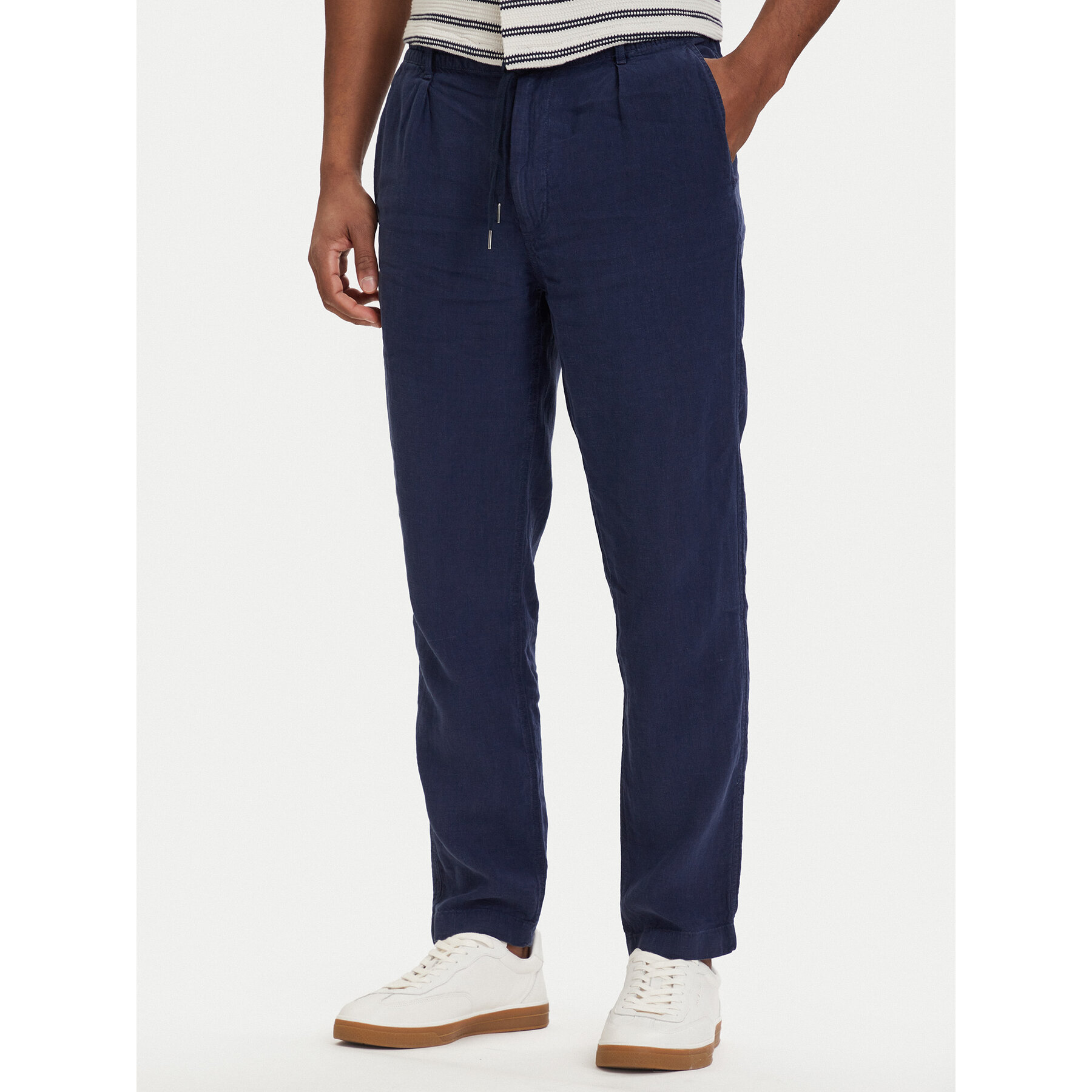 Polo Ralph Lauren Spodnie materiałowe 710940611001 Granatowy Tapered Fit