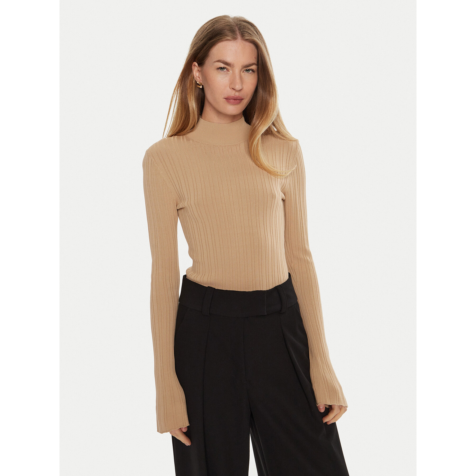 IVY OAK Golf Kylie IO113143 Beżowy Slim Fit