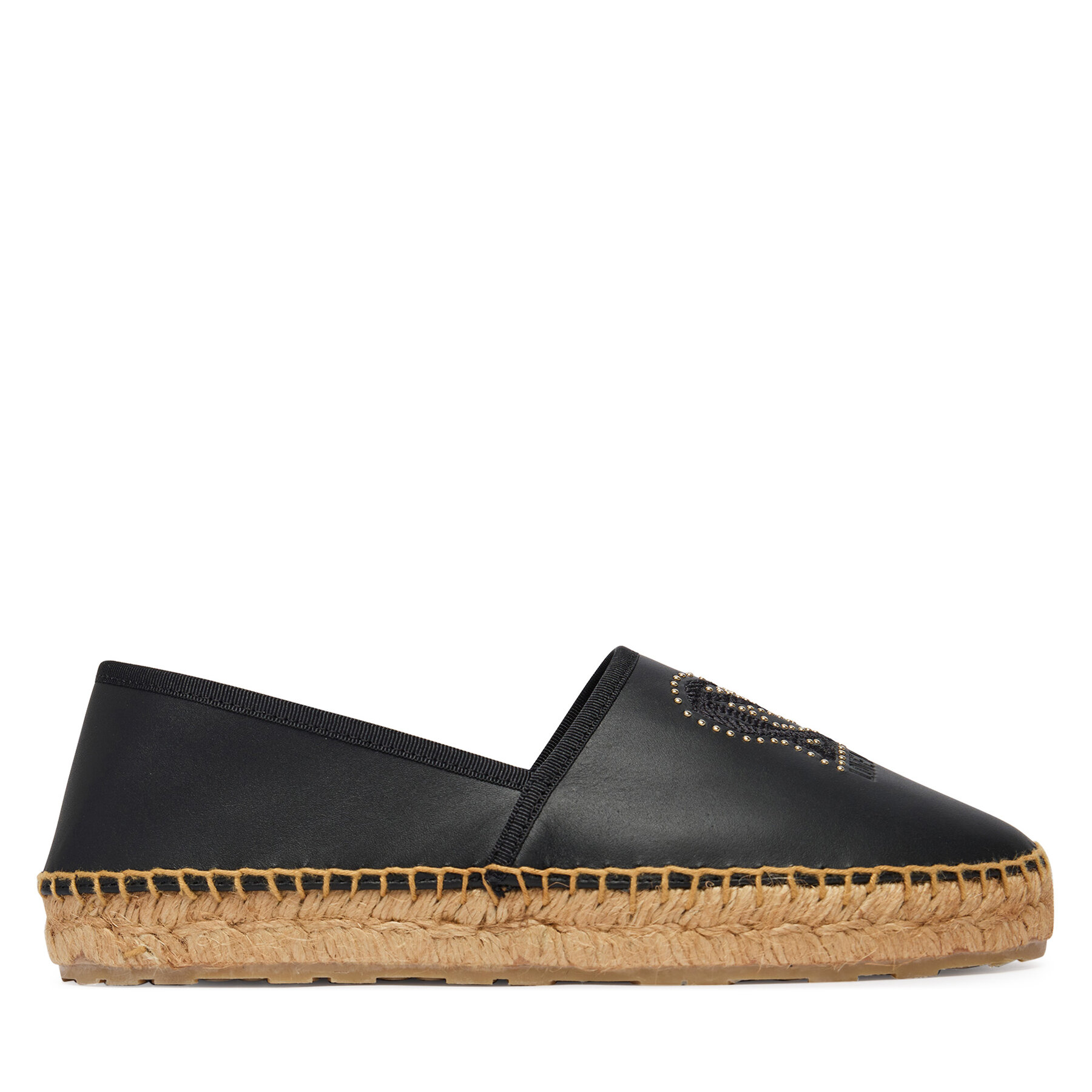 LOVE MOSCHINO Espadryle JA10532G0OIA0000 Czarny