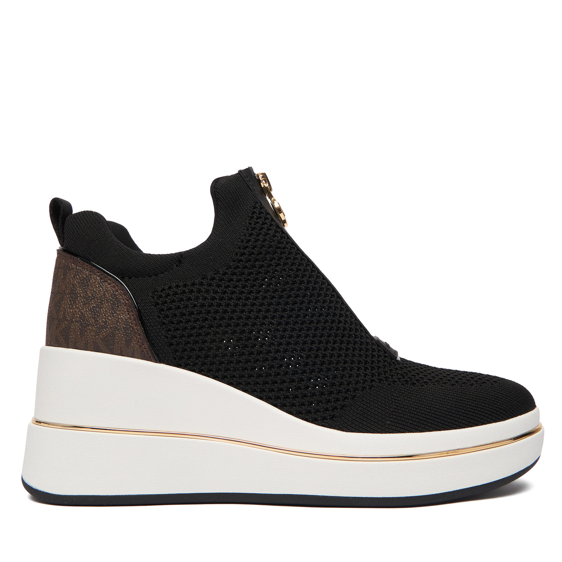 MICHAEL Michael Kors Sneakersy Emmy 43R6EMFP3D Brązowy