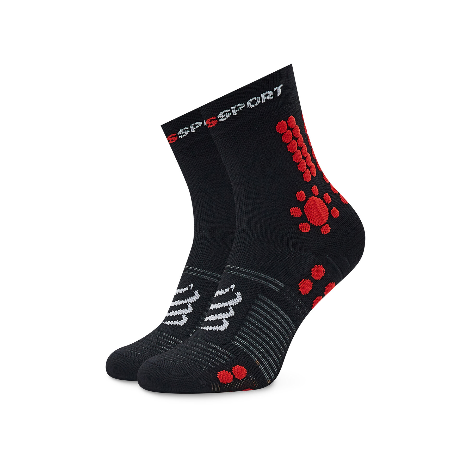 Compressport Skarpety długie Pro Racing V4.0 Trail U XU00048B Czarny