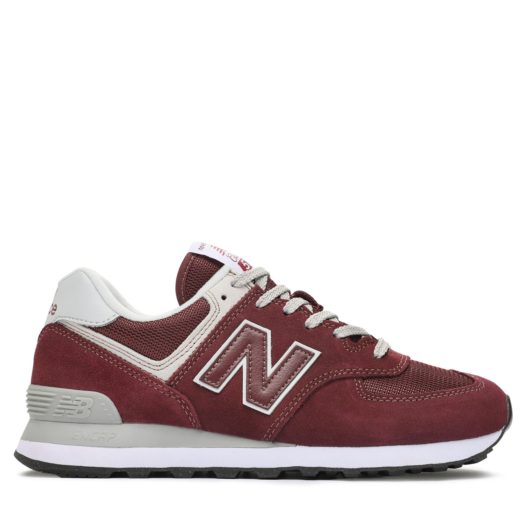 New Balance Sneakersy ML574EVM Bordowy