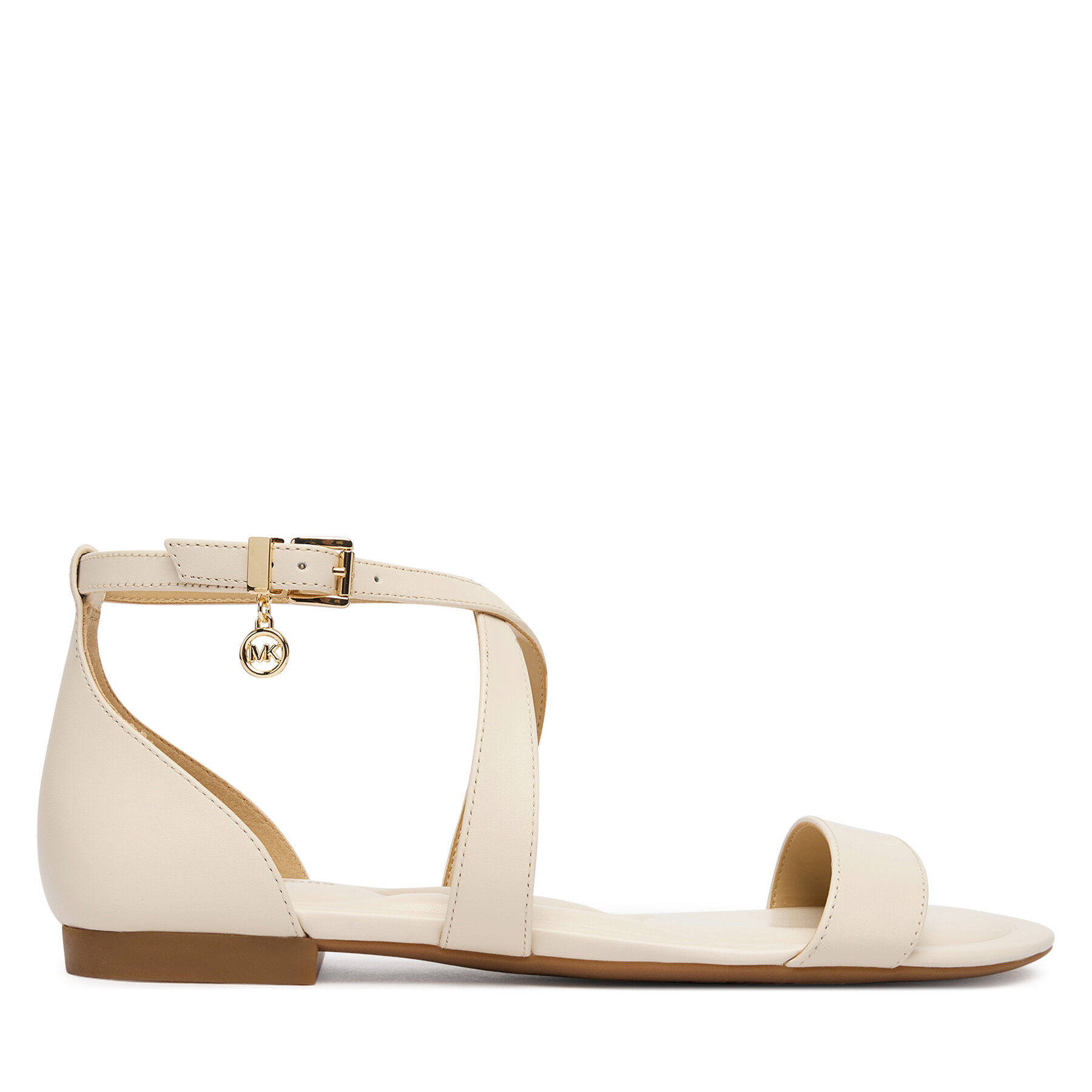 MICHAEL Michael Kors Sandały Alexa Flex Flat 40S6AXFS1L Écru