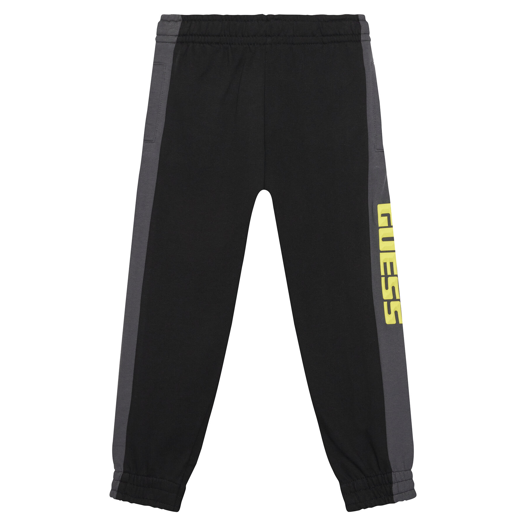 Guess Spodnie dresowe N6RB01 KA6R4 Czarny Regular Fit