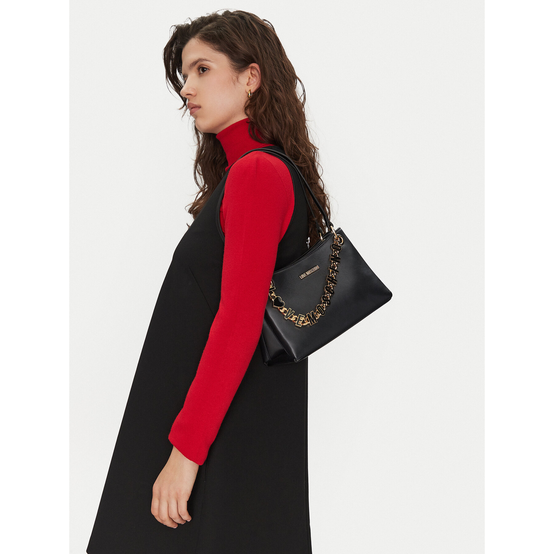 LOVE MOSCHINO Torebka JC4073PP1ML1300A Czarny