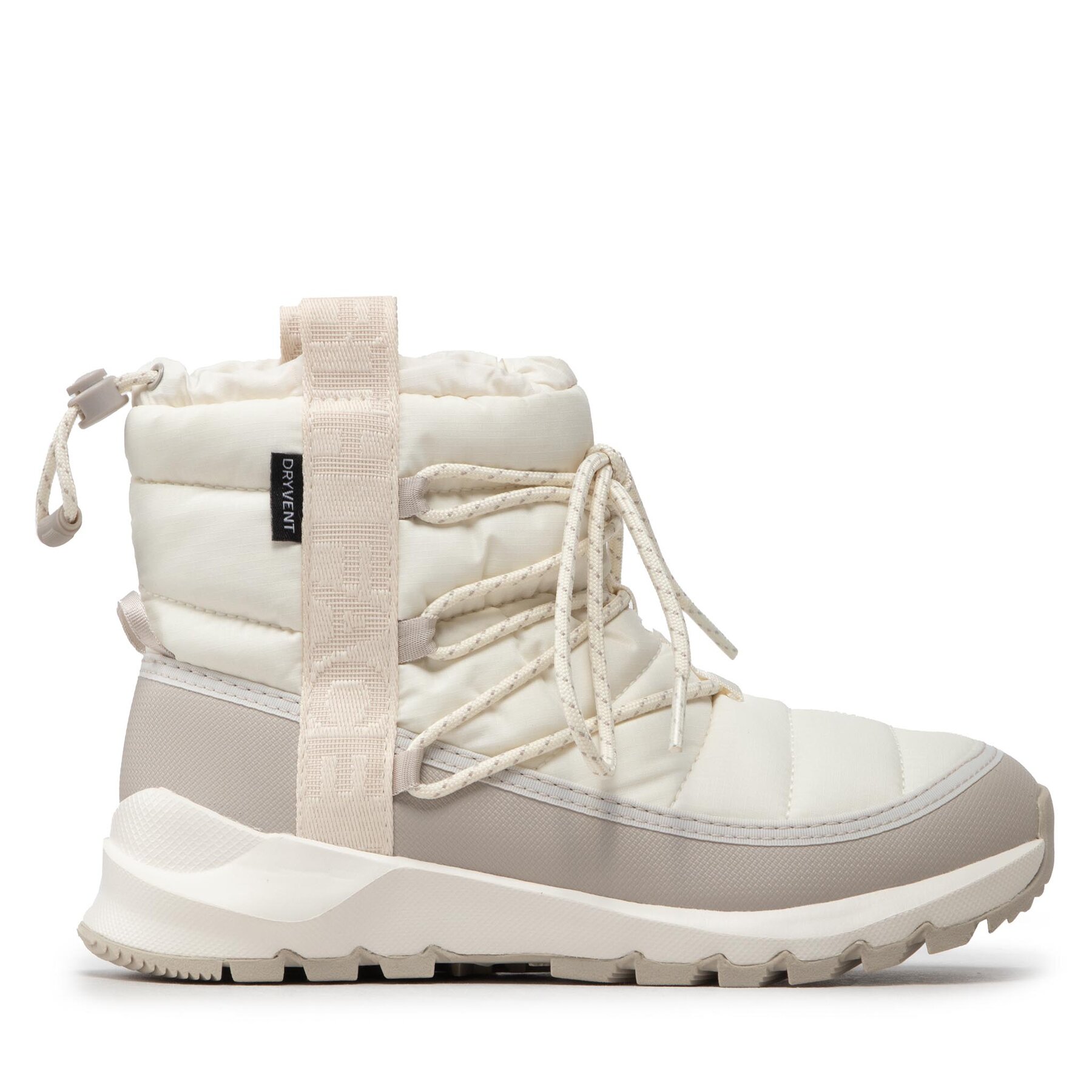 The North Face Śniegowce Thermoball Lace Up Wp NF0A5LWD32F1 Écru