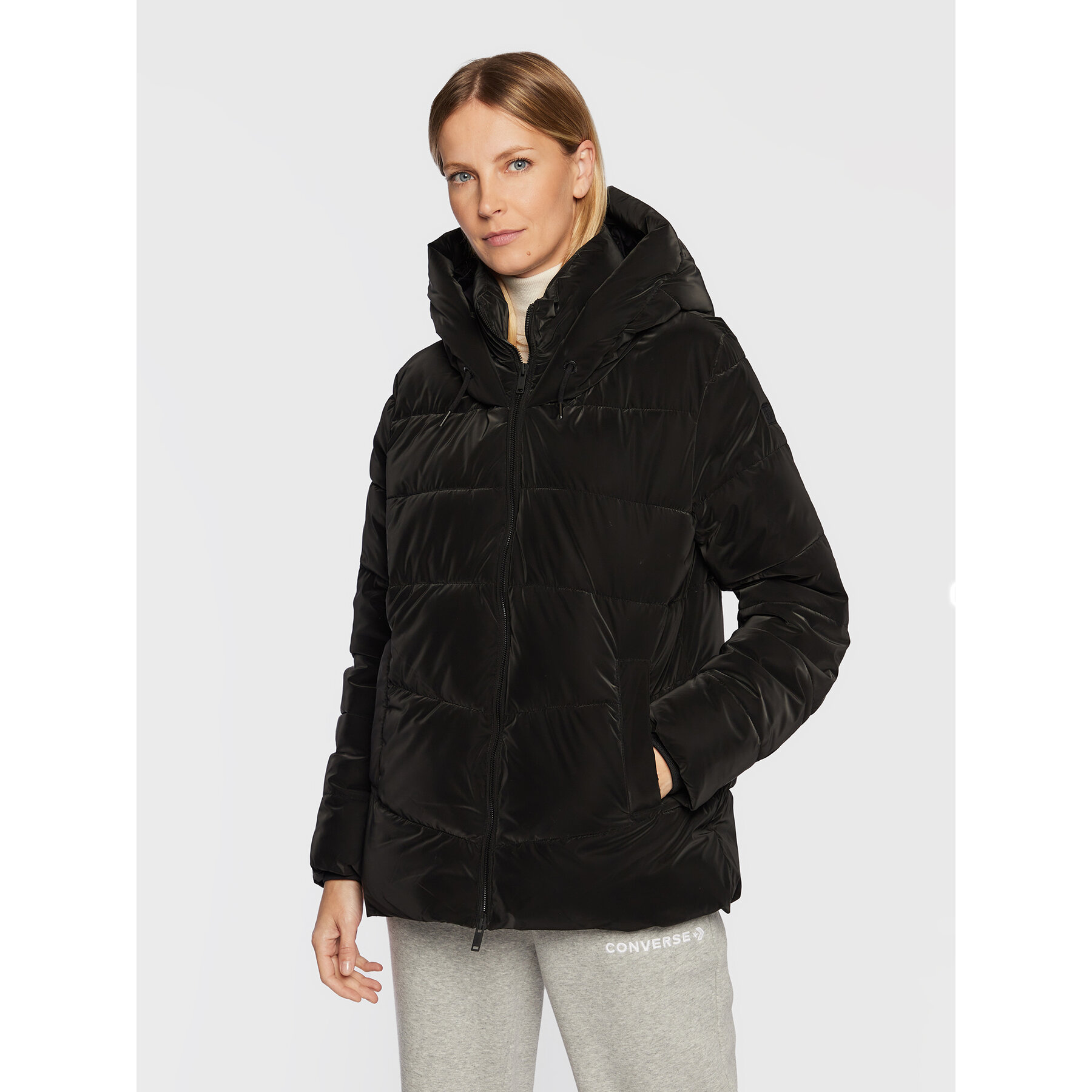 CMP Kurtka zimowa 32K3096 Czarny Regular Fit