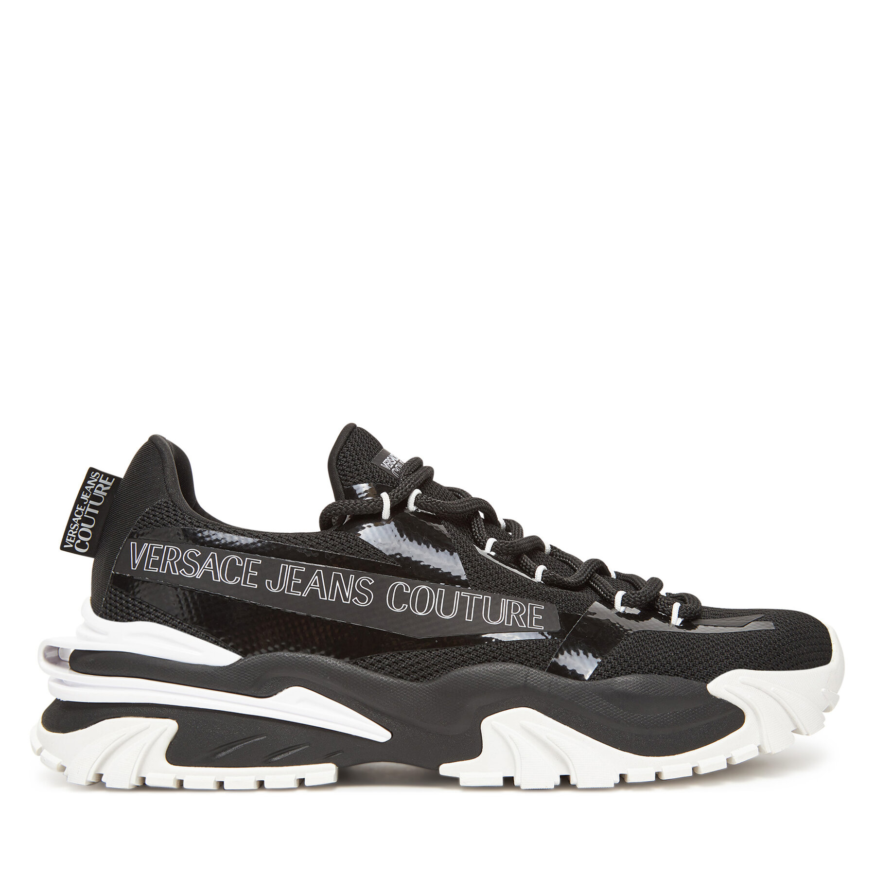 Versace Jeans Couture Sneakersy 78YA3SI8 Czarny