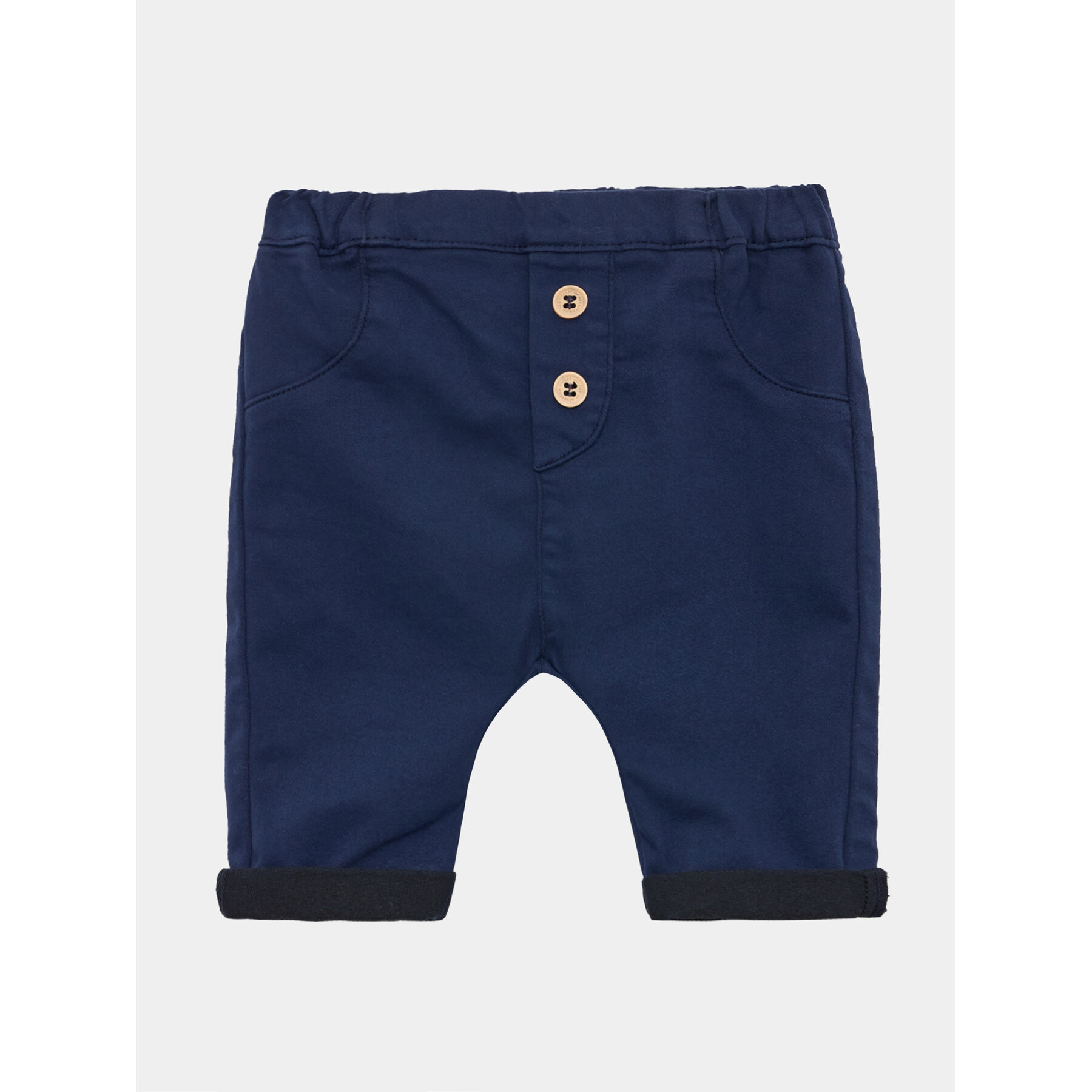 United Colors Of Benetton Szorty materiałowe 4AU0557RE Granatowy Modern Fit