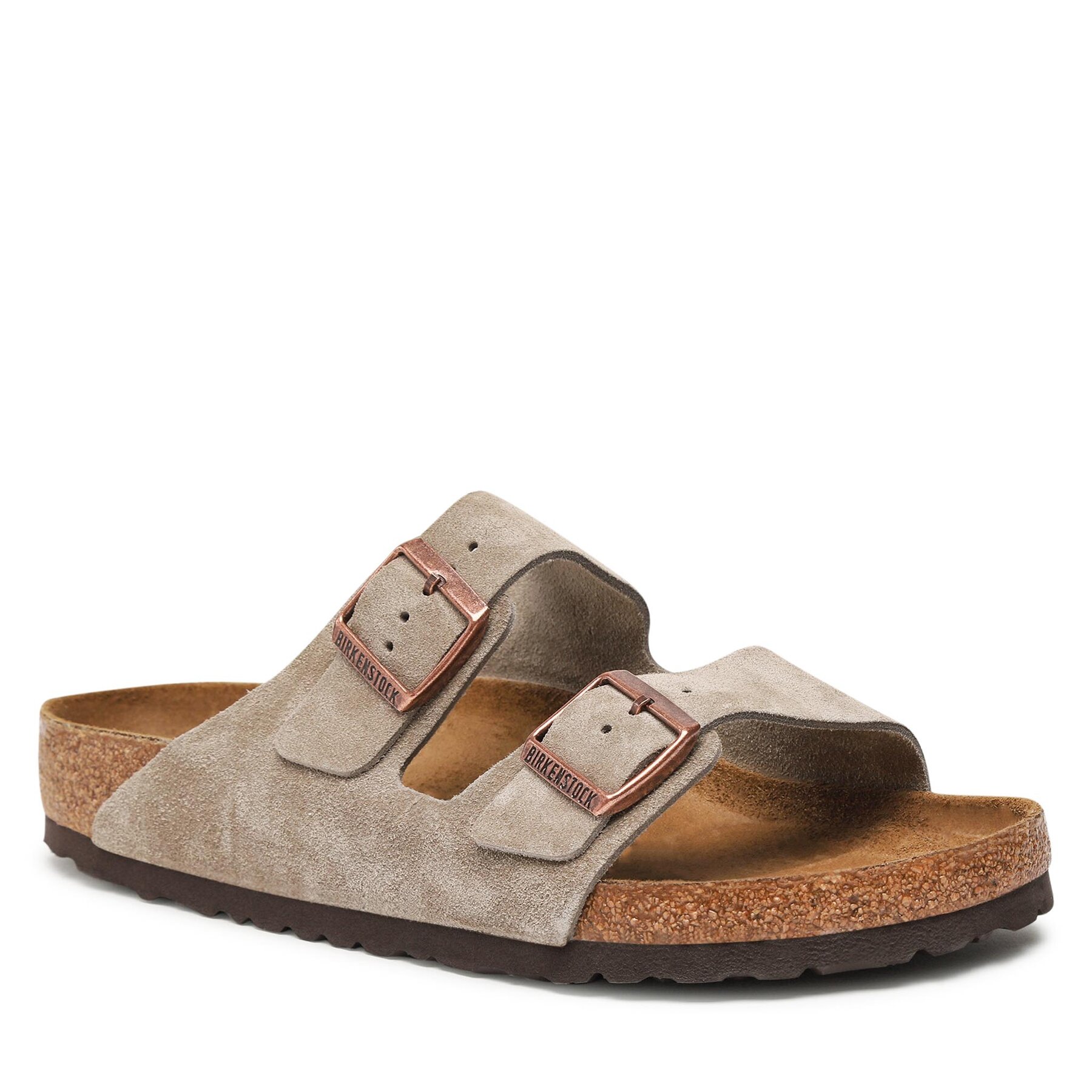 Birkenstock Klapki Arizona Bs 0051461 Szary