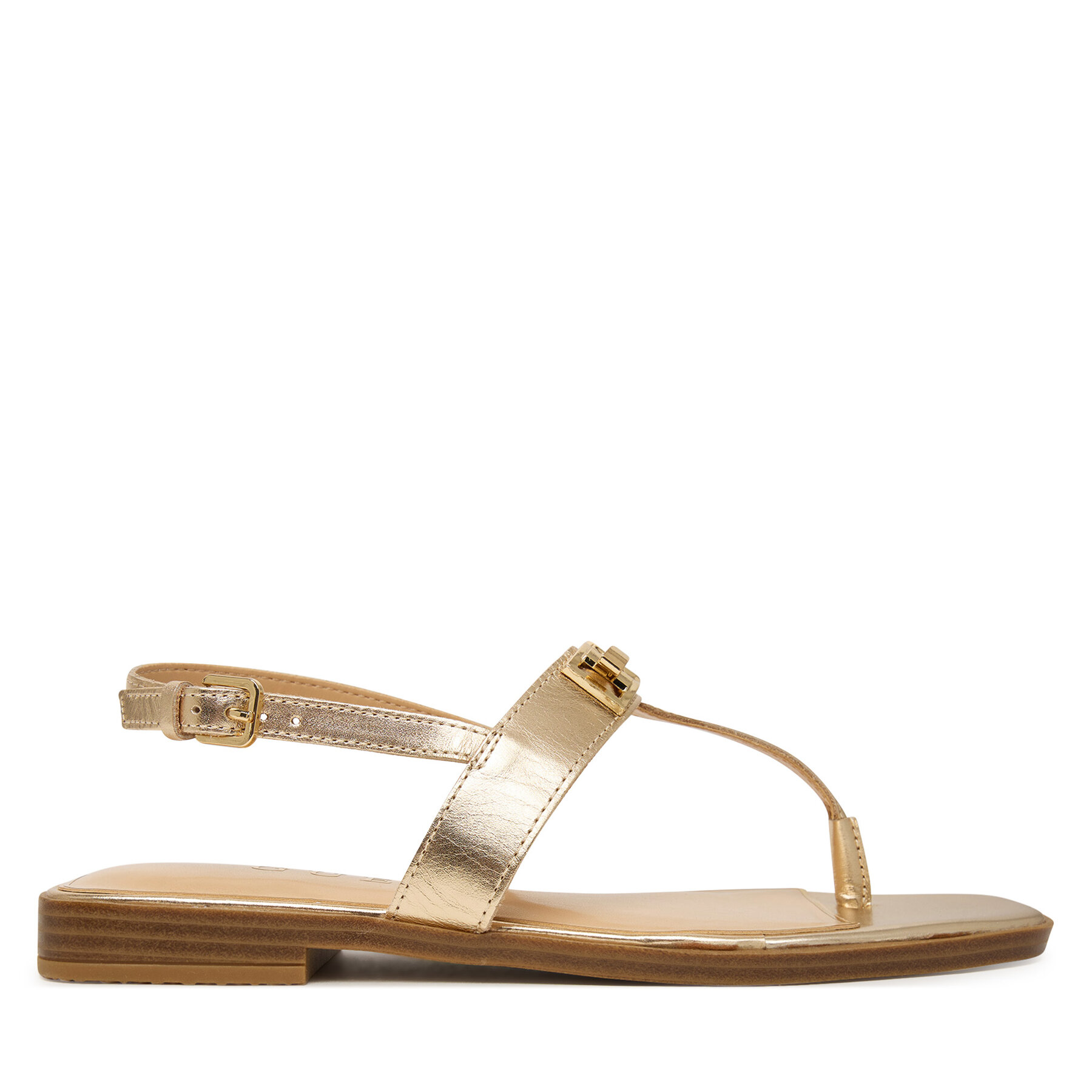 Guess Sandały FLJRMY LEM03 Złoty