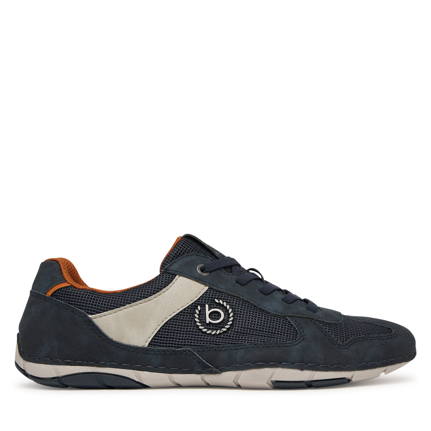 Bugatti Sneakersy Sandstone 325-A7P06-5000-4100 Granatowy