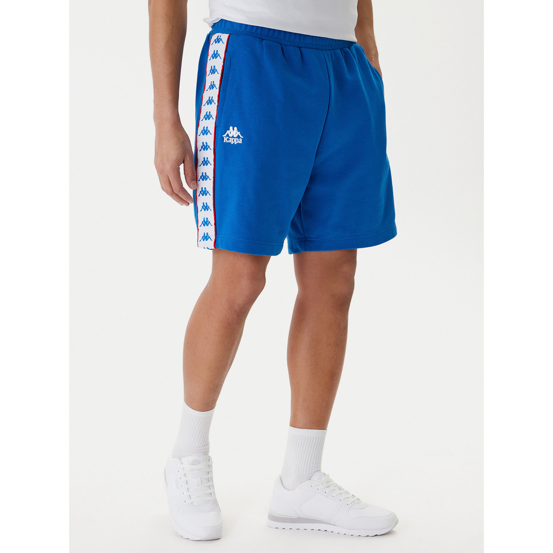 Kappa Szorty sportowe Banda Oviedo 351S77W Niebieski Comfort Fit