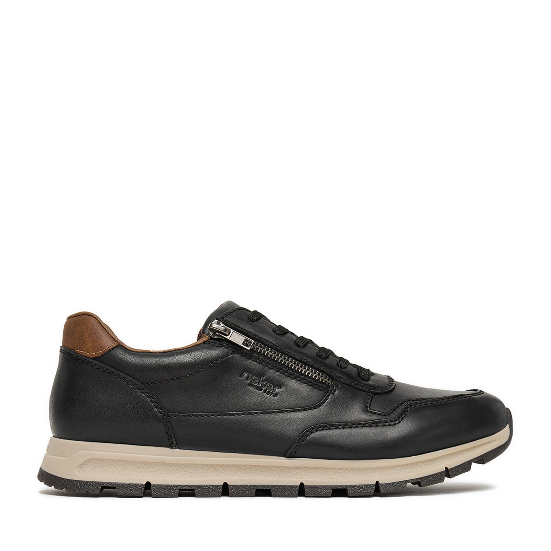 Rieker Sneakersy B0504-00 Czarny