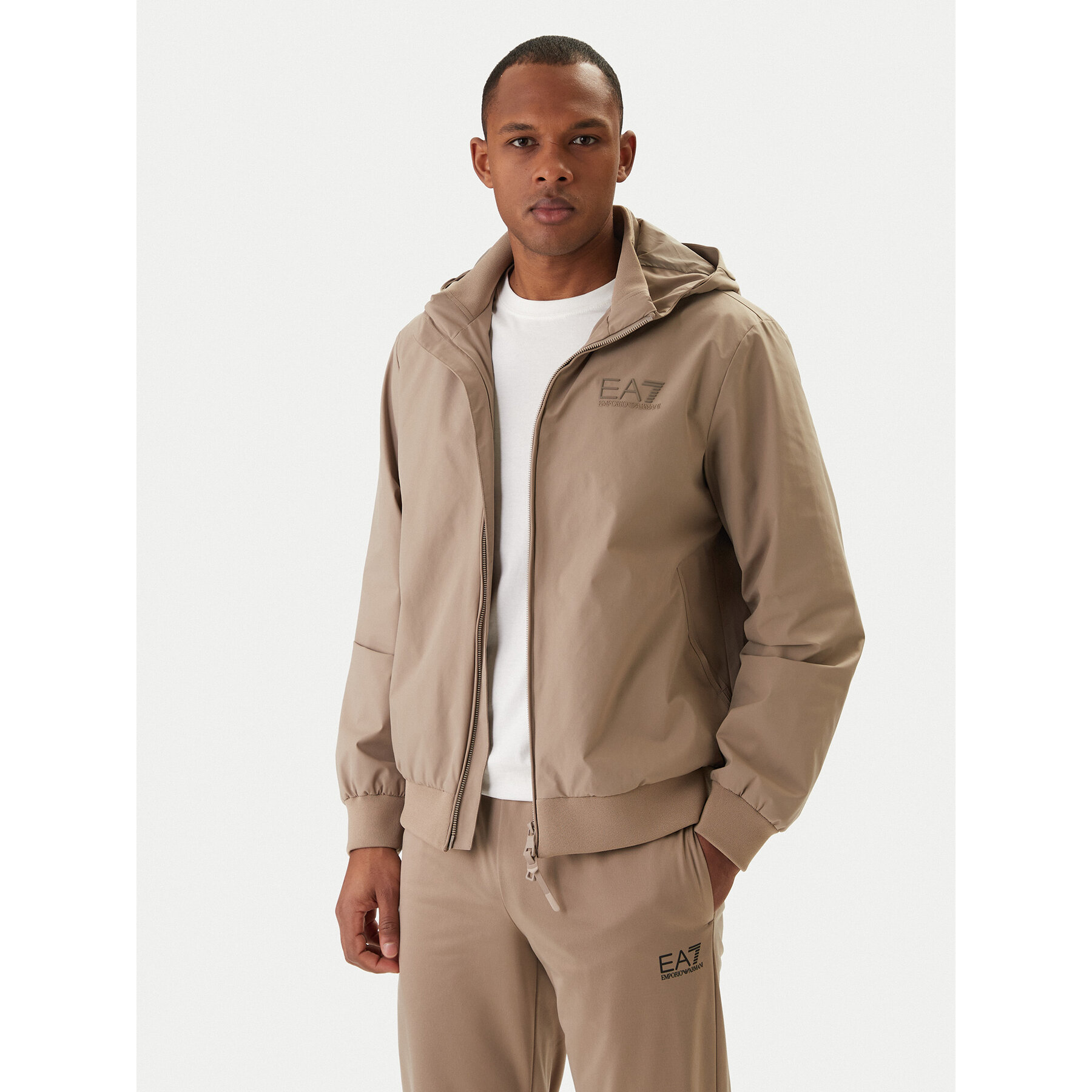 EA7 Emporio Armani Kurtka przejściowa 7M002279 AF21228 Brązowy Regular Fit