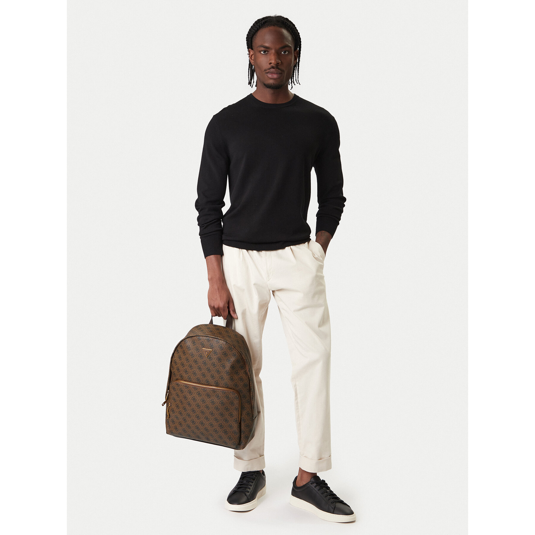 Guess Plecak HMMILO P5219 Brązowy