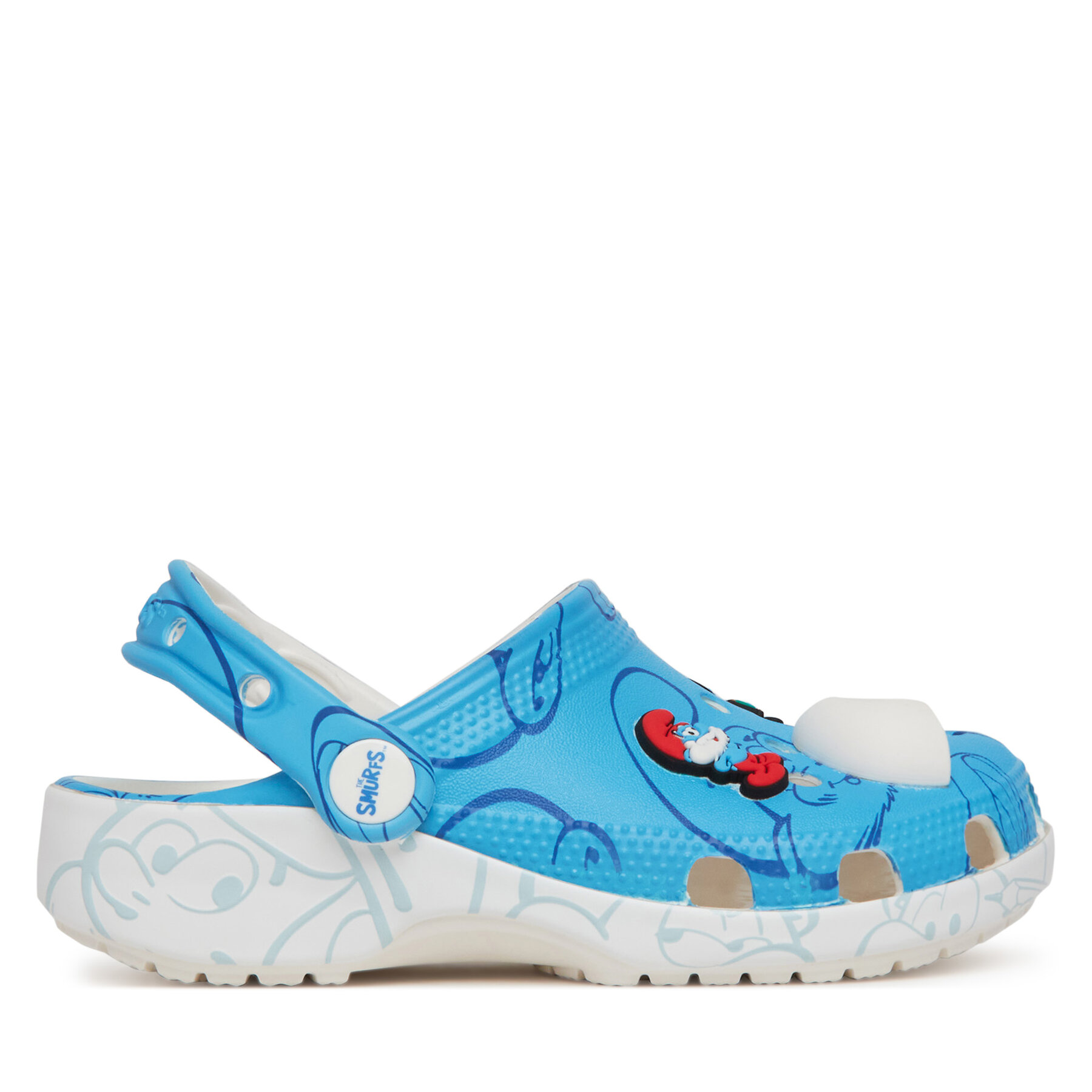 Crocs Klapki Smurfs Classic Clog 210821 Kolorowy