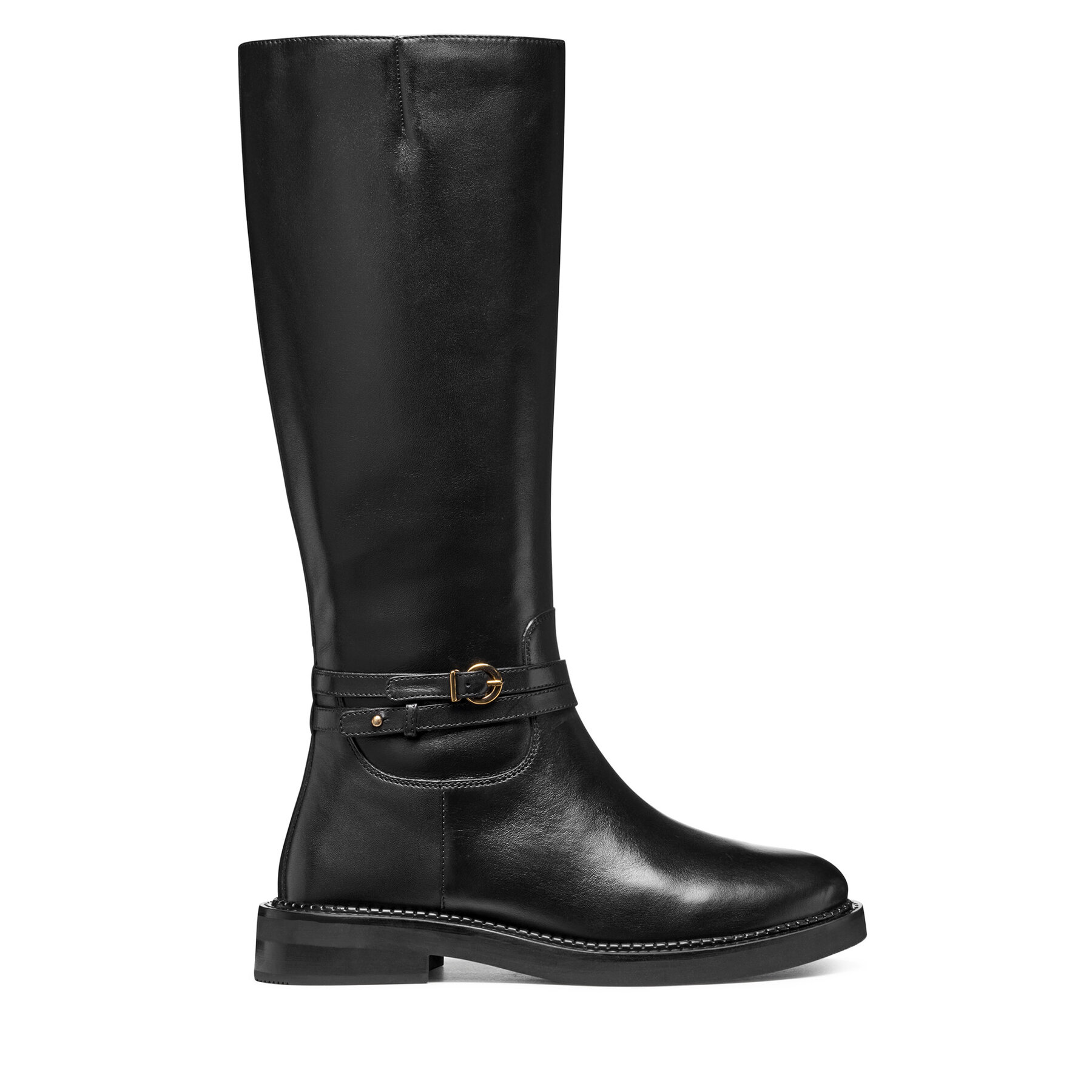Geox Oficerki D Serilda D56WYA 00043 C9999 Czarny