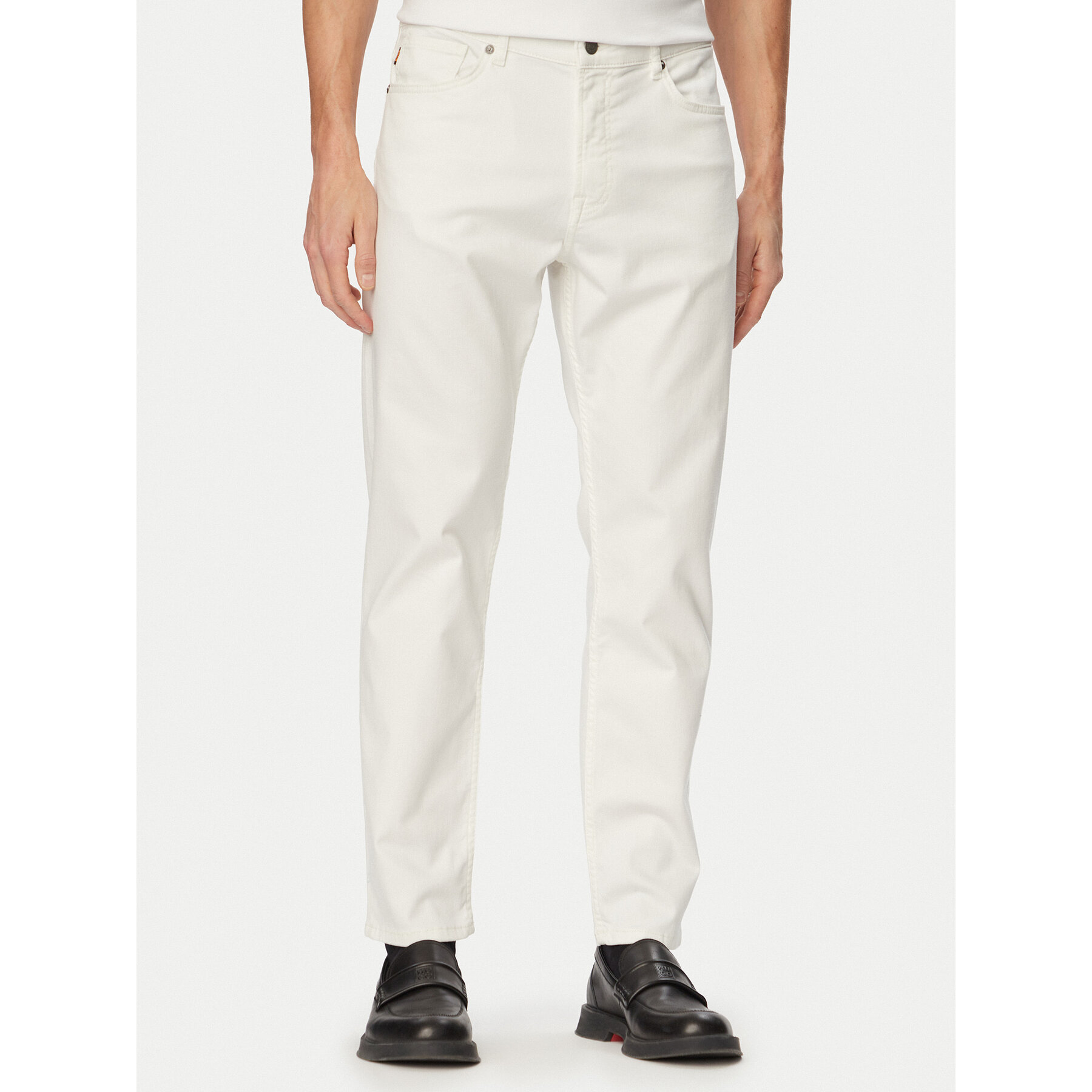 BOSS Jeansy Re Maine Bo 50561606 Kremowy Regular Fit