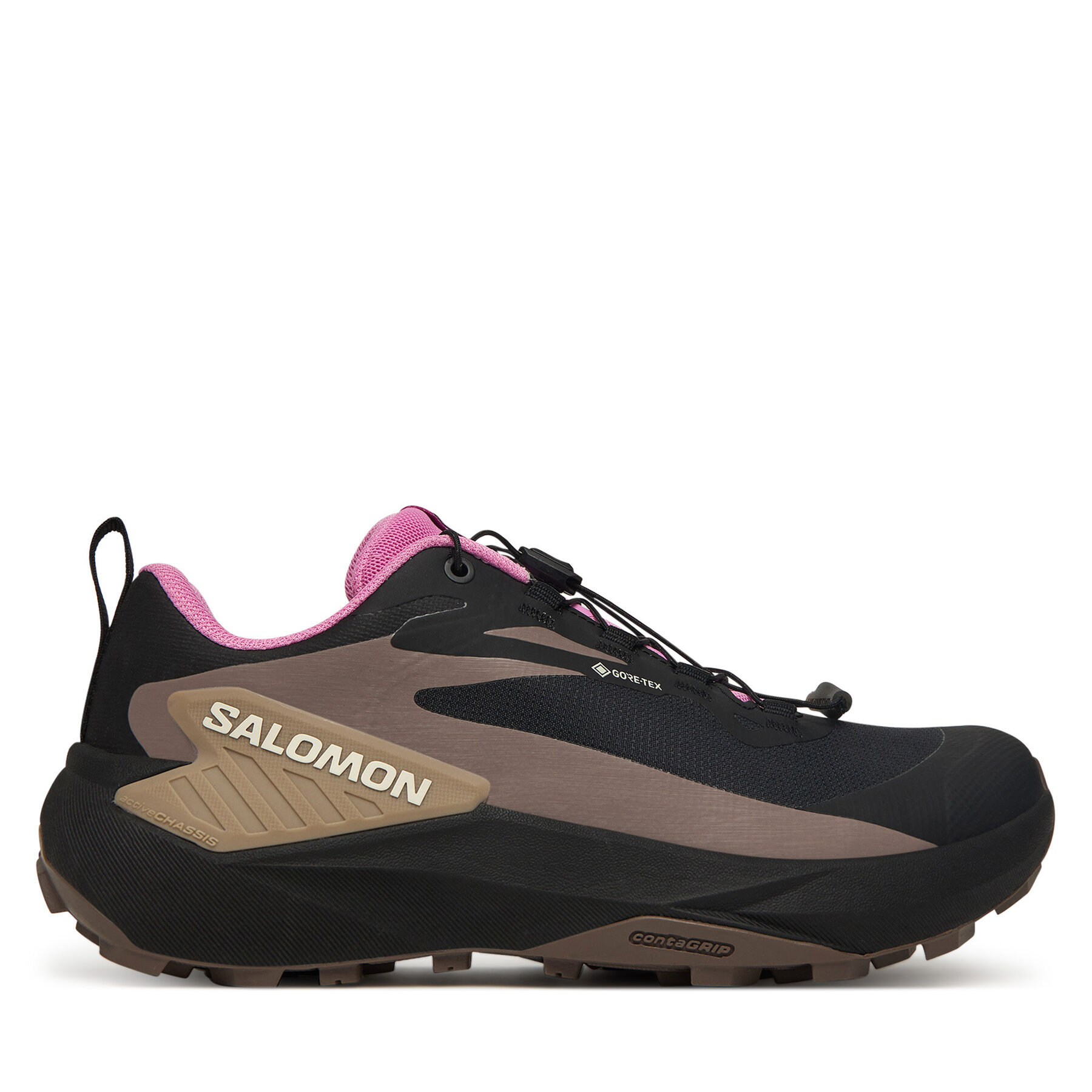Salomon Buty do biegania Genesis Gore-Tex L47862900 Czarny