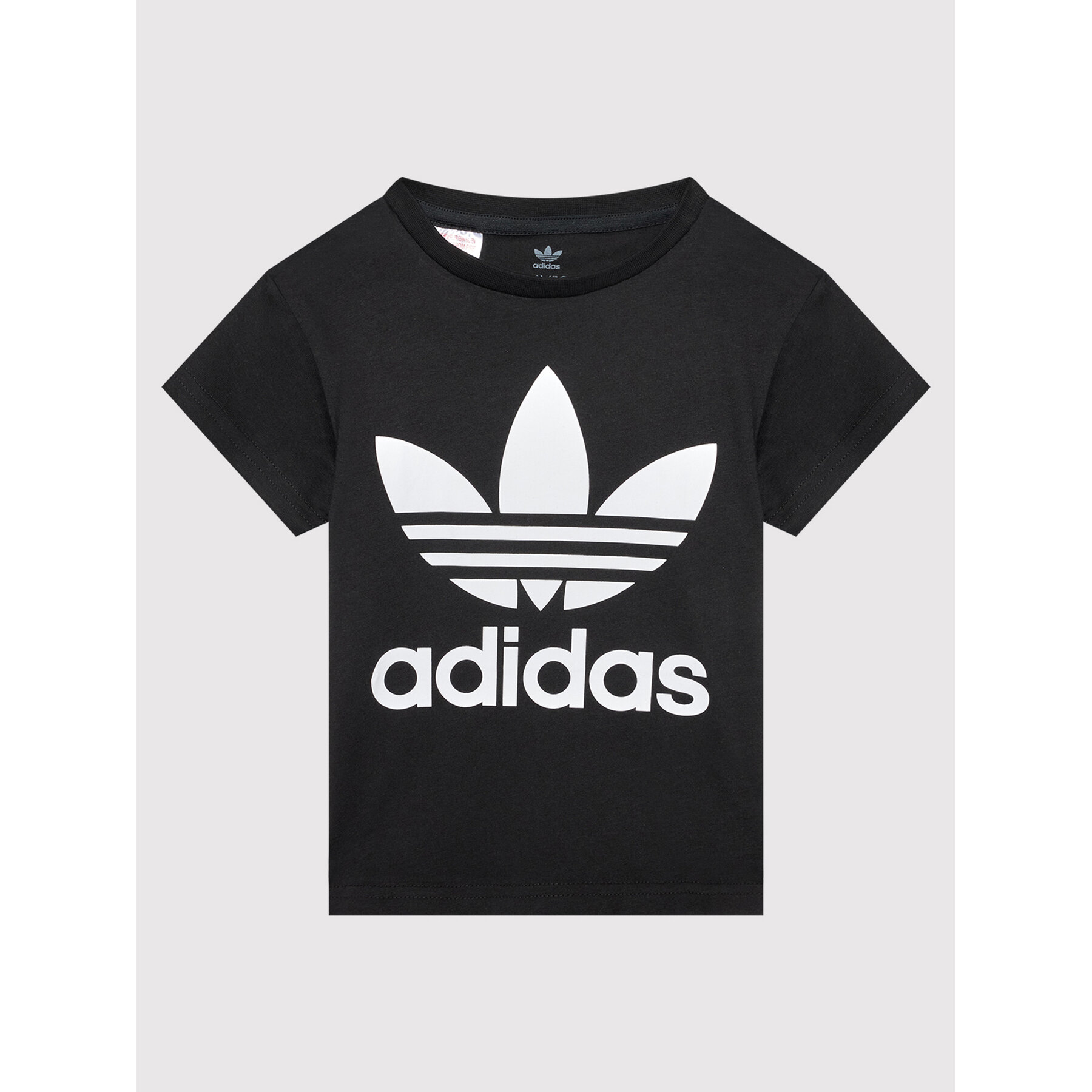 adidas T-Shirt adicolor Trefoil H25245 Czarny Regular Fit