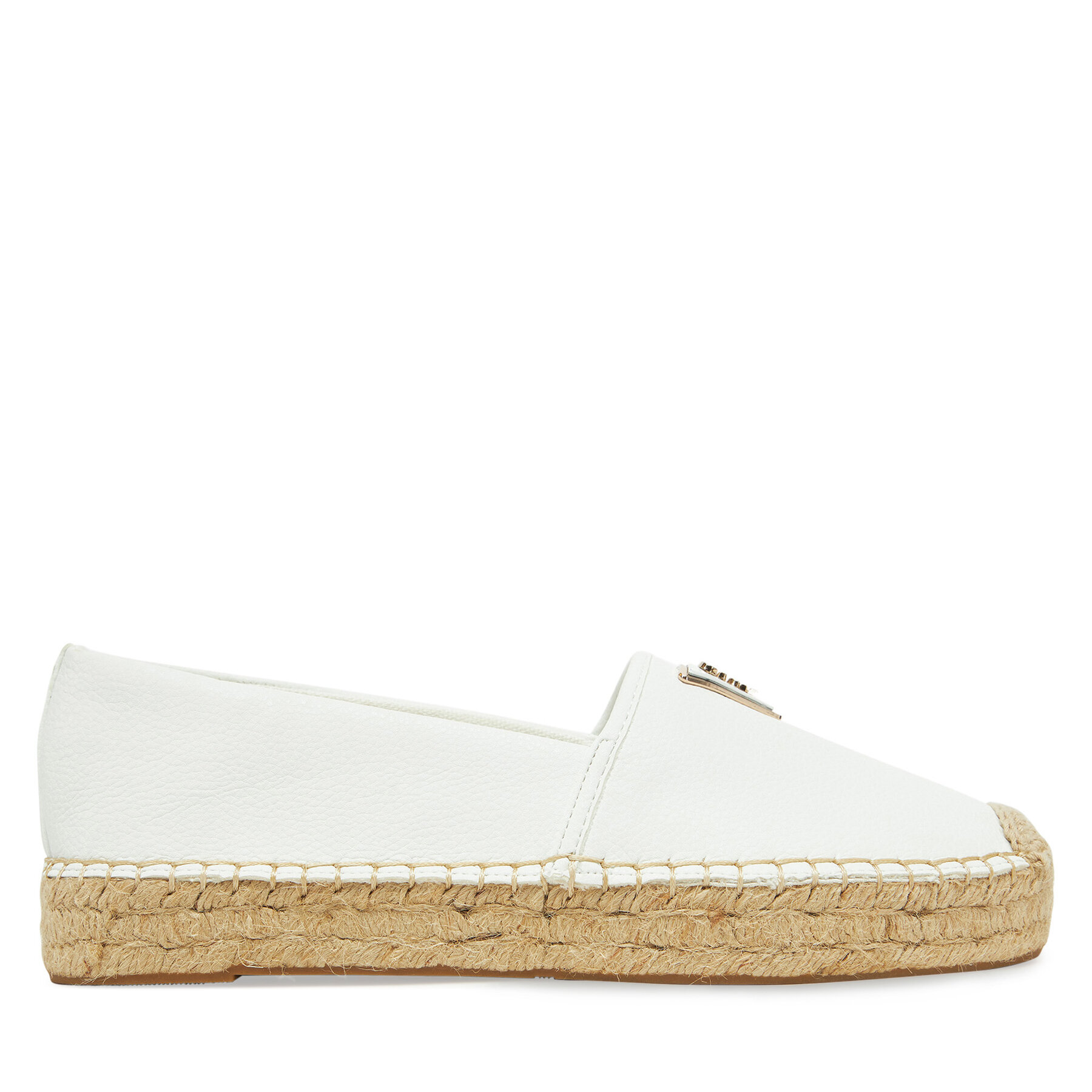 Guess Espadryle FLJLND LEA14 Biały