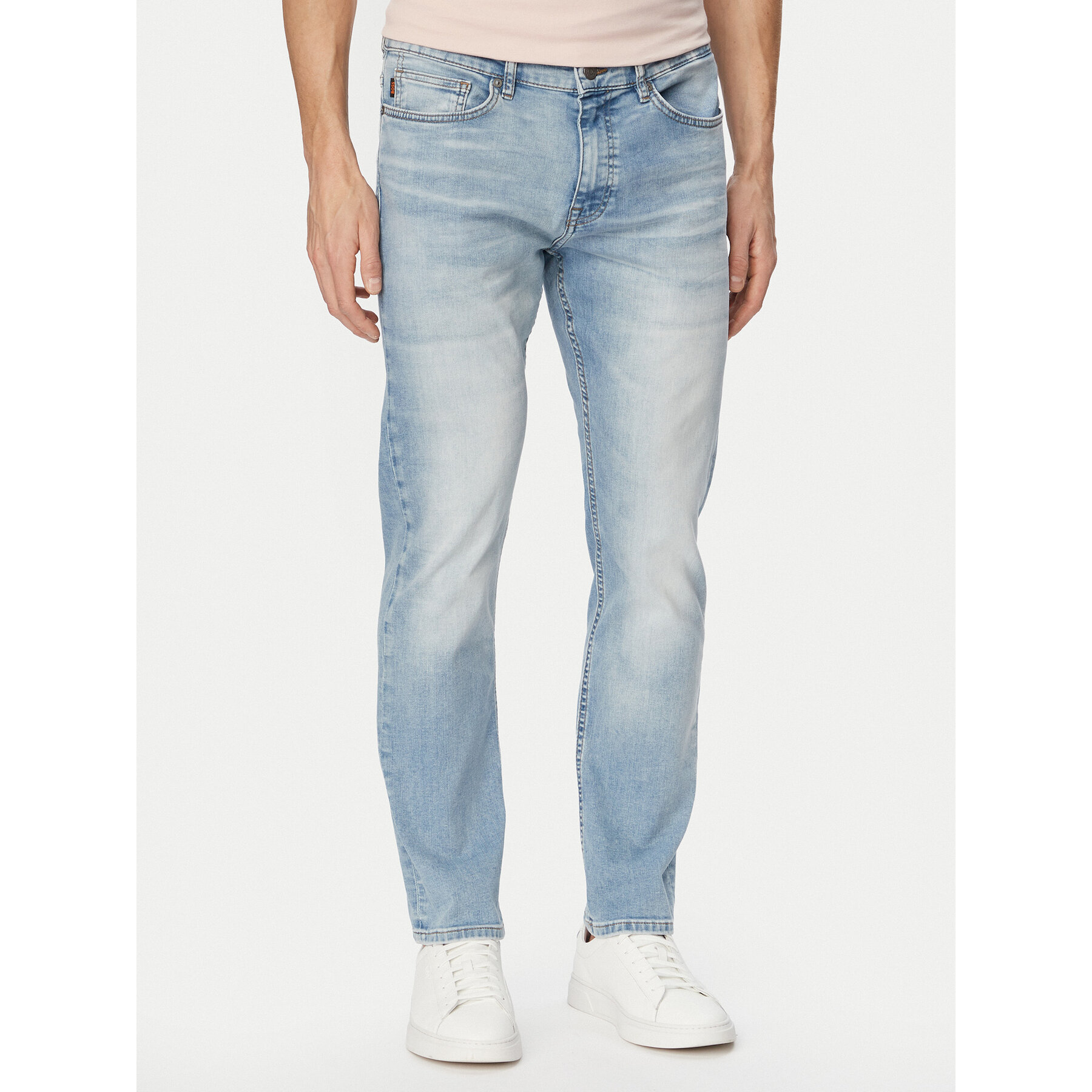 BOSS Jeansy Delaware Bo 50556874 Niebieski jasny Slim Fit