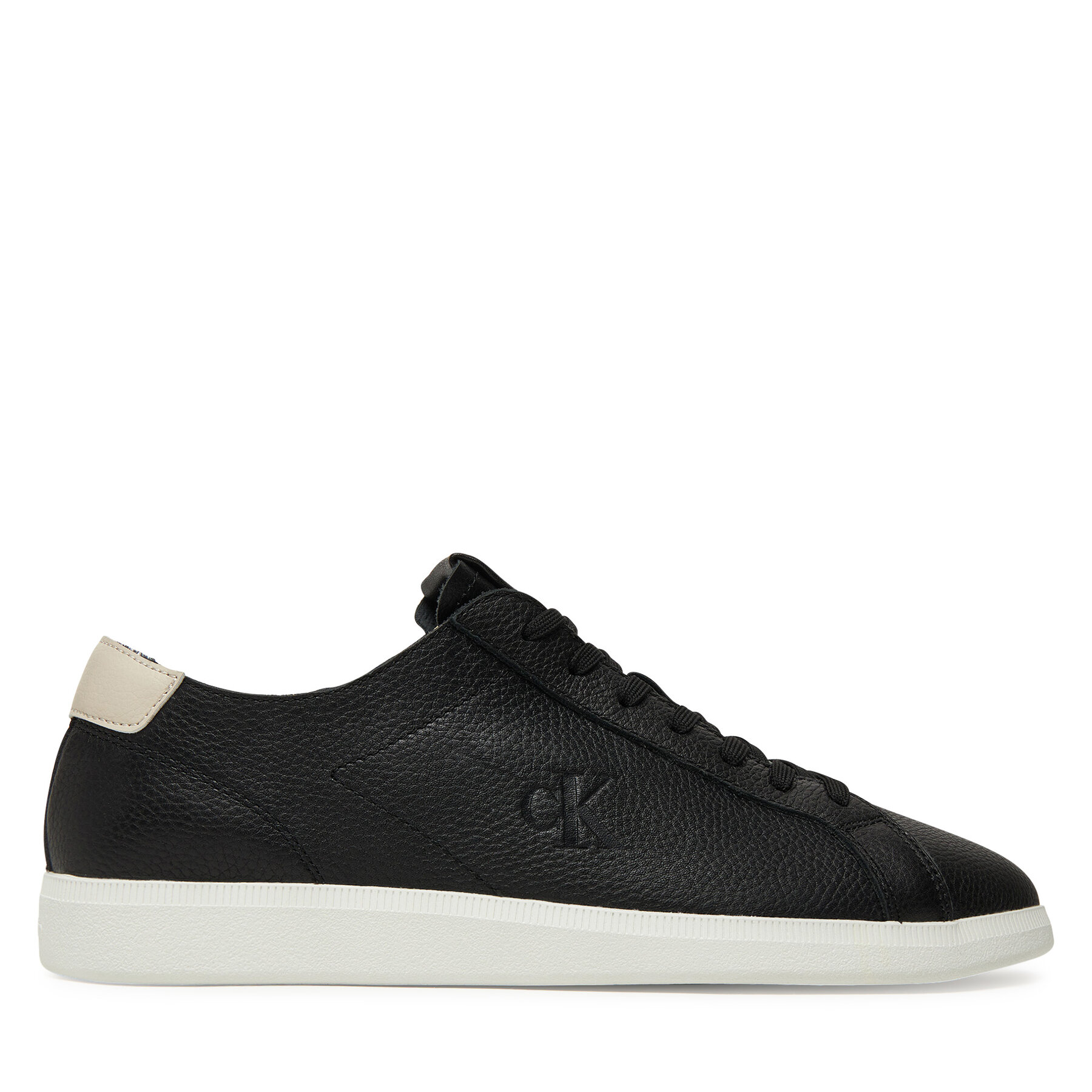Calvin Klein Jeans Sneakersy Low Profile Cupsole Tmb Lth YM0YM01331 Czarny