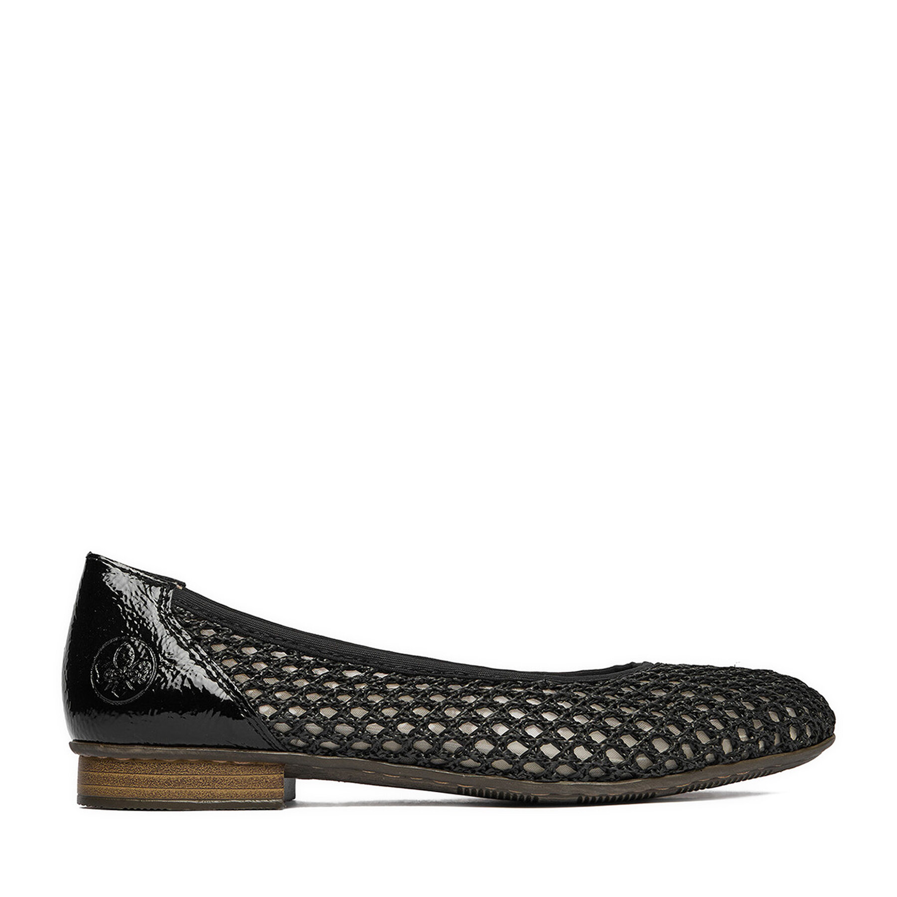 Rieker Baleriny CEO-51960-00 Czarny