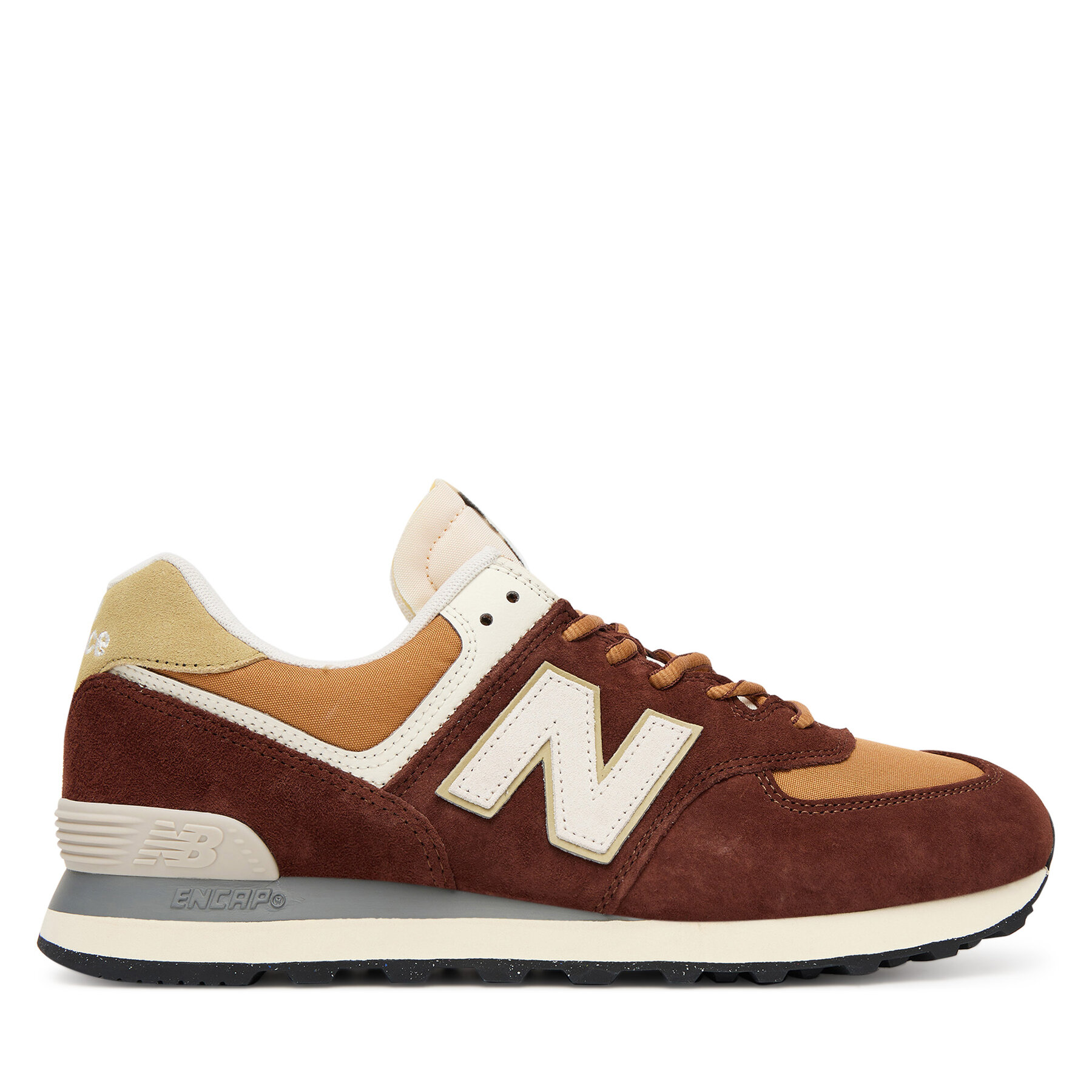 New Balance Sneakersy U574MRR Brązowy