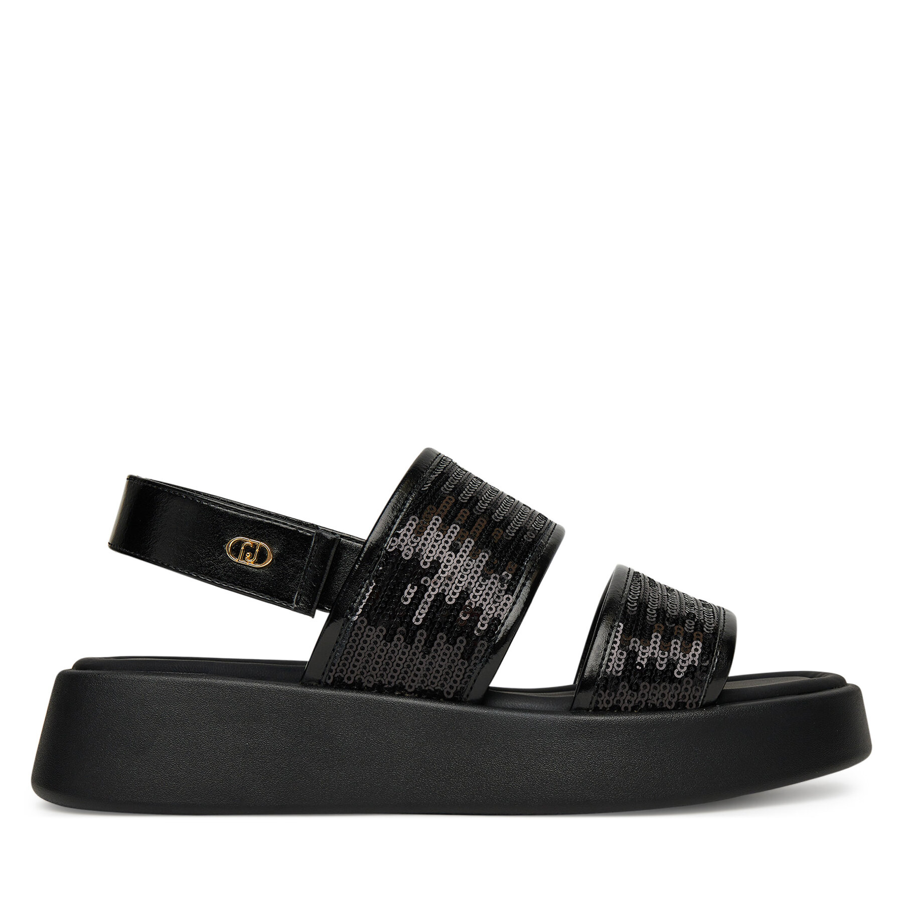 Liu Jo Sandały Amber 01 SA5187 TX055 Czarny