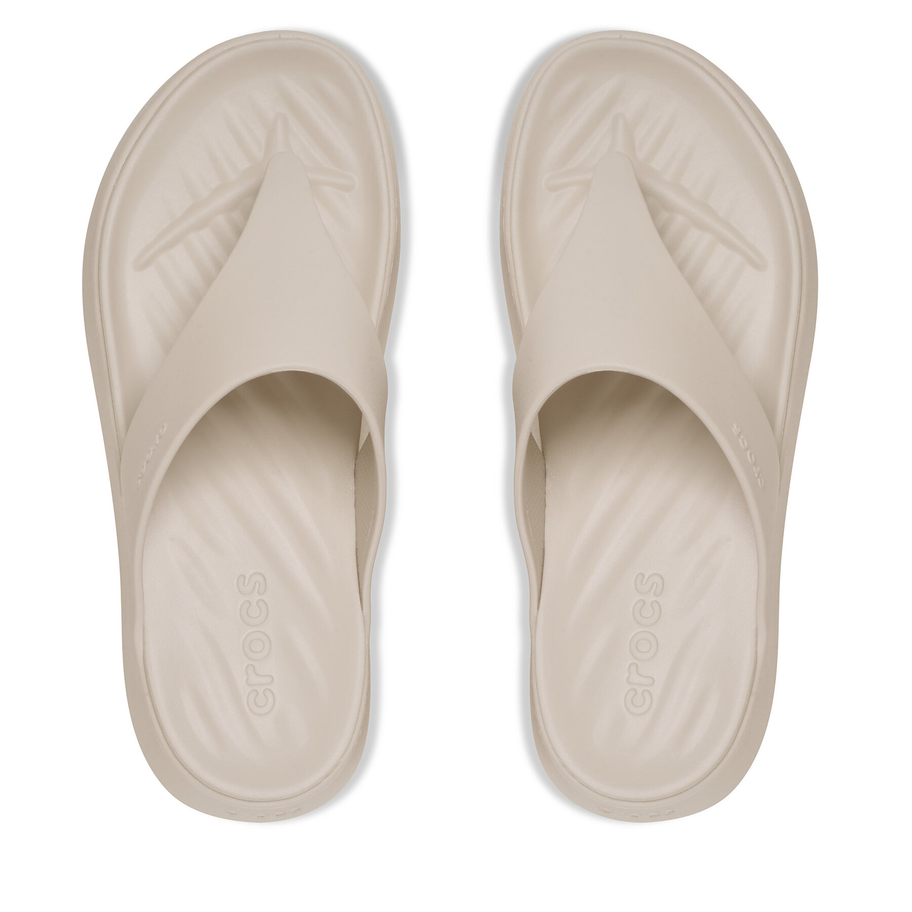 Crocs Japonki Getaway Triangle Flip 212018 Beżowy