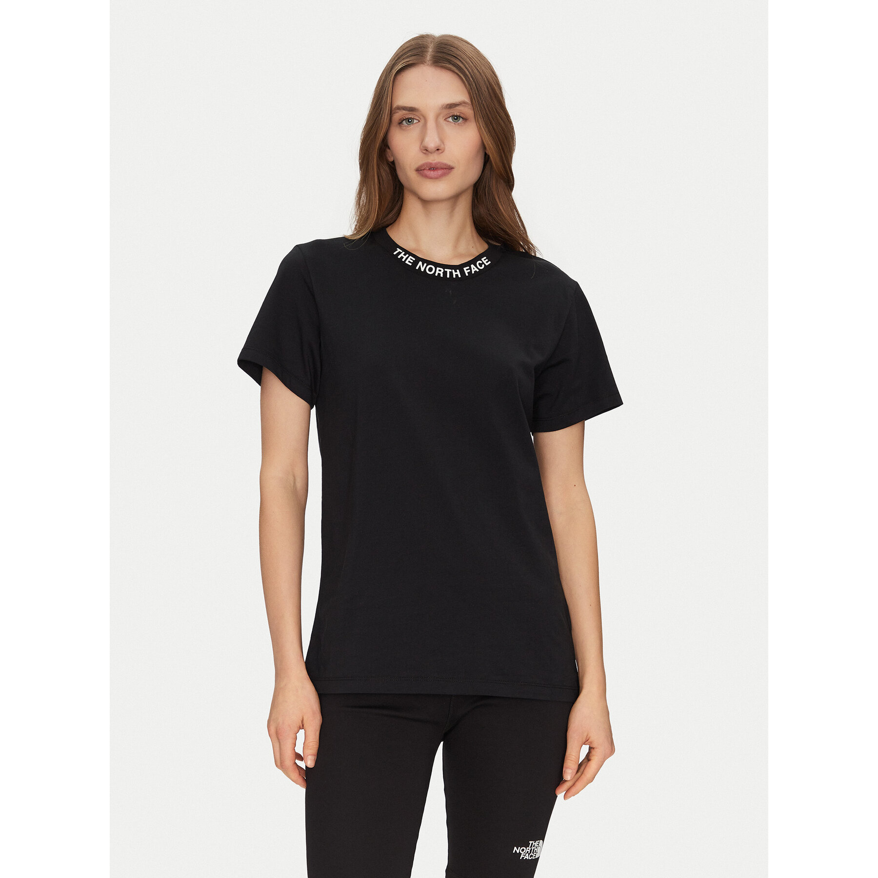 The North Face T-Shirt Zumu NF0A87DJ Czarny Regular Fit