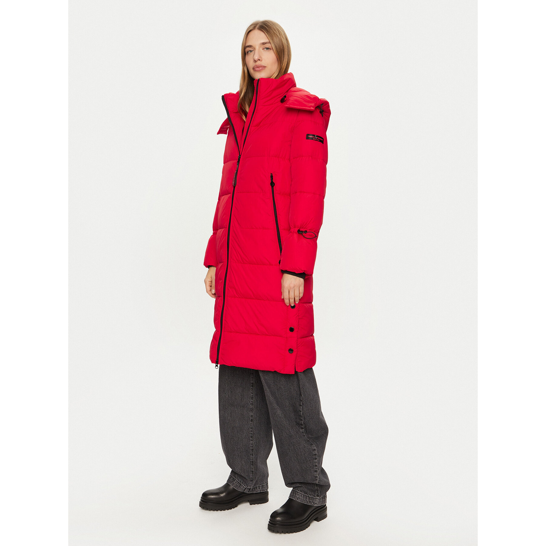 Frieda & Freddies Kurtka zimowa 3825 Czerwony Regular Fit