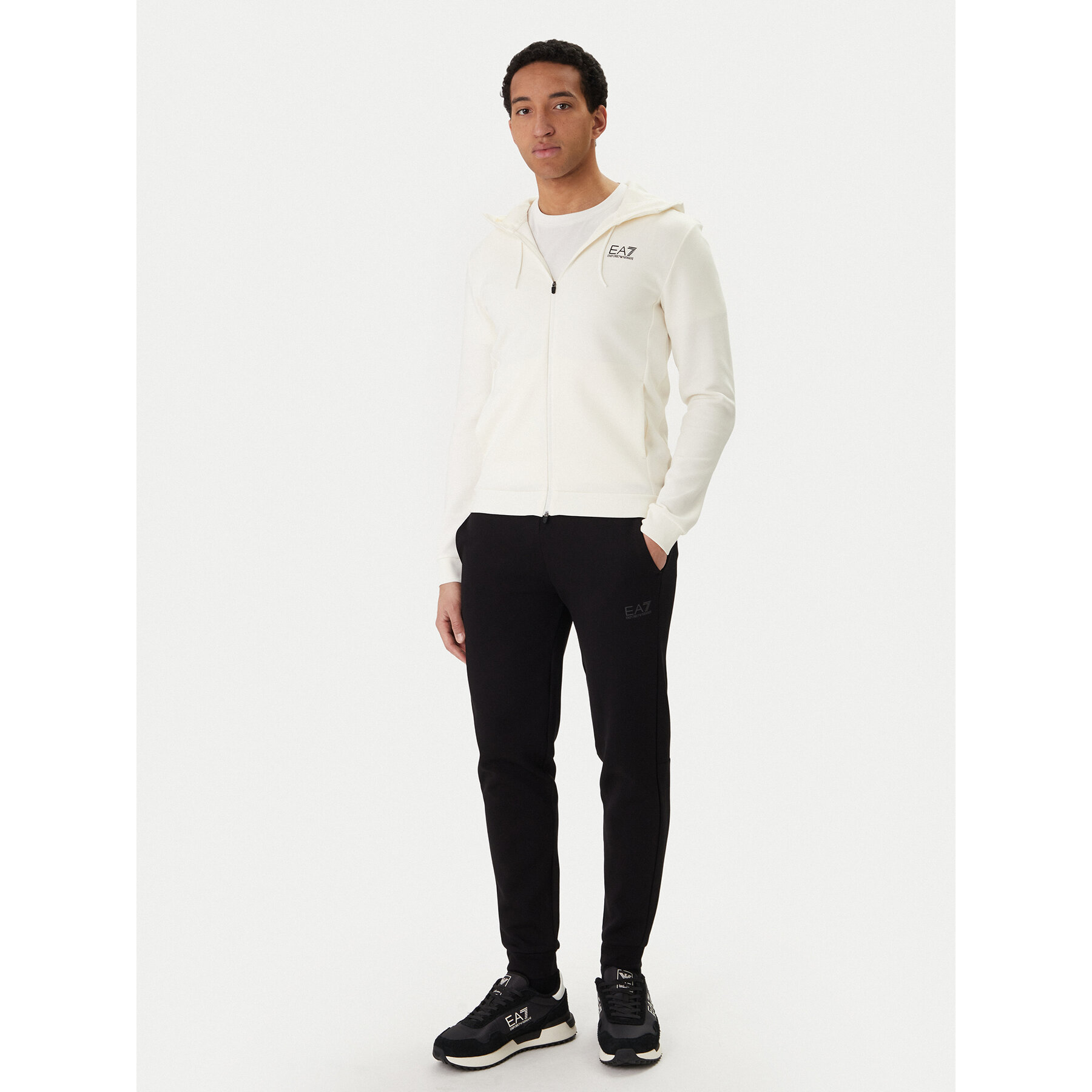 EA7 Emporio Armani Dres 7M001602 AF20845 M0233 Beżowy Regular Fit