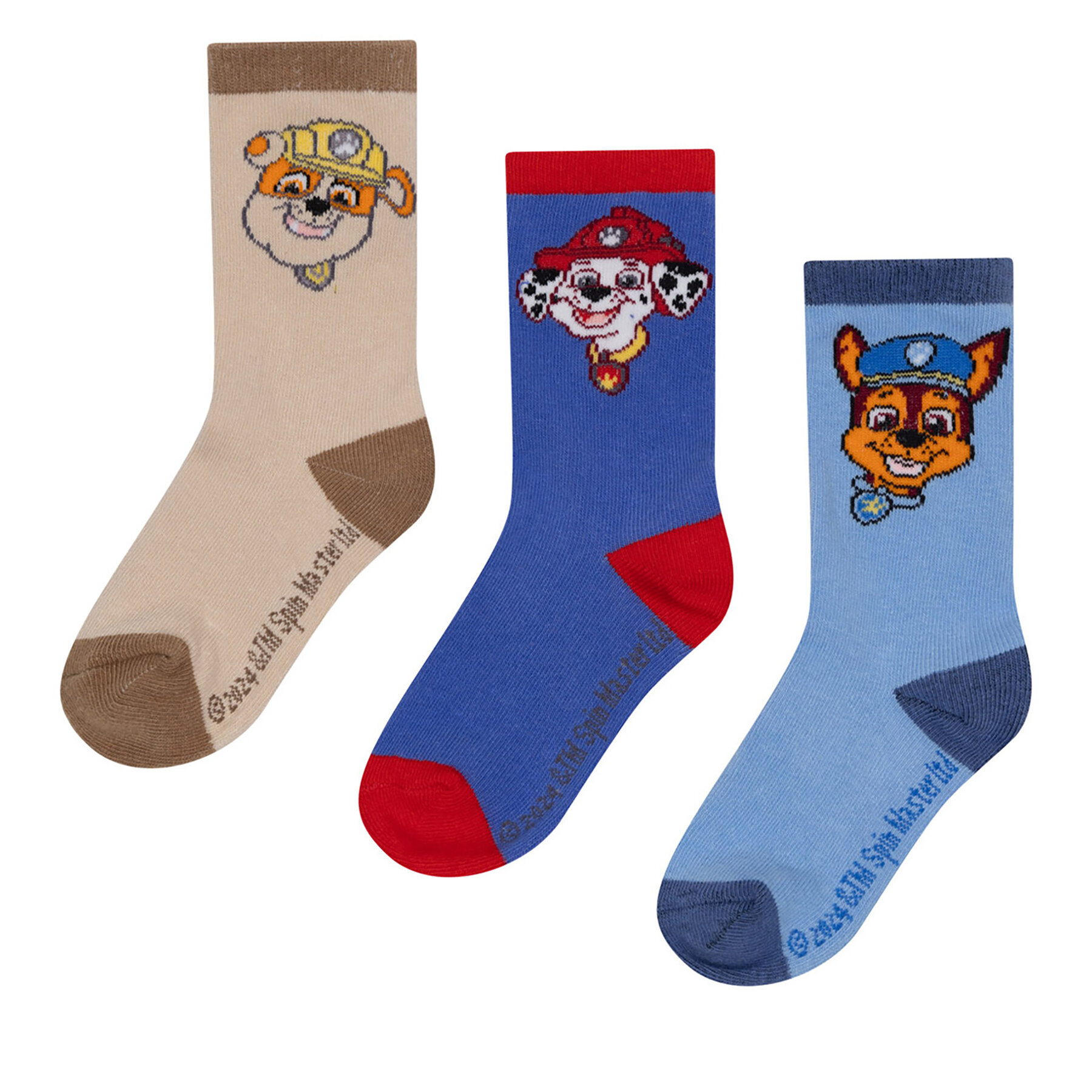 Paw Patrol Skarpety długie ACCCS-AW24-326PAW (3-pack) Kolorowy