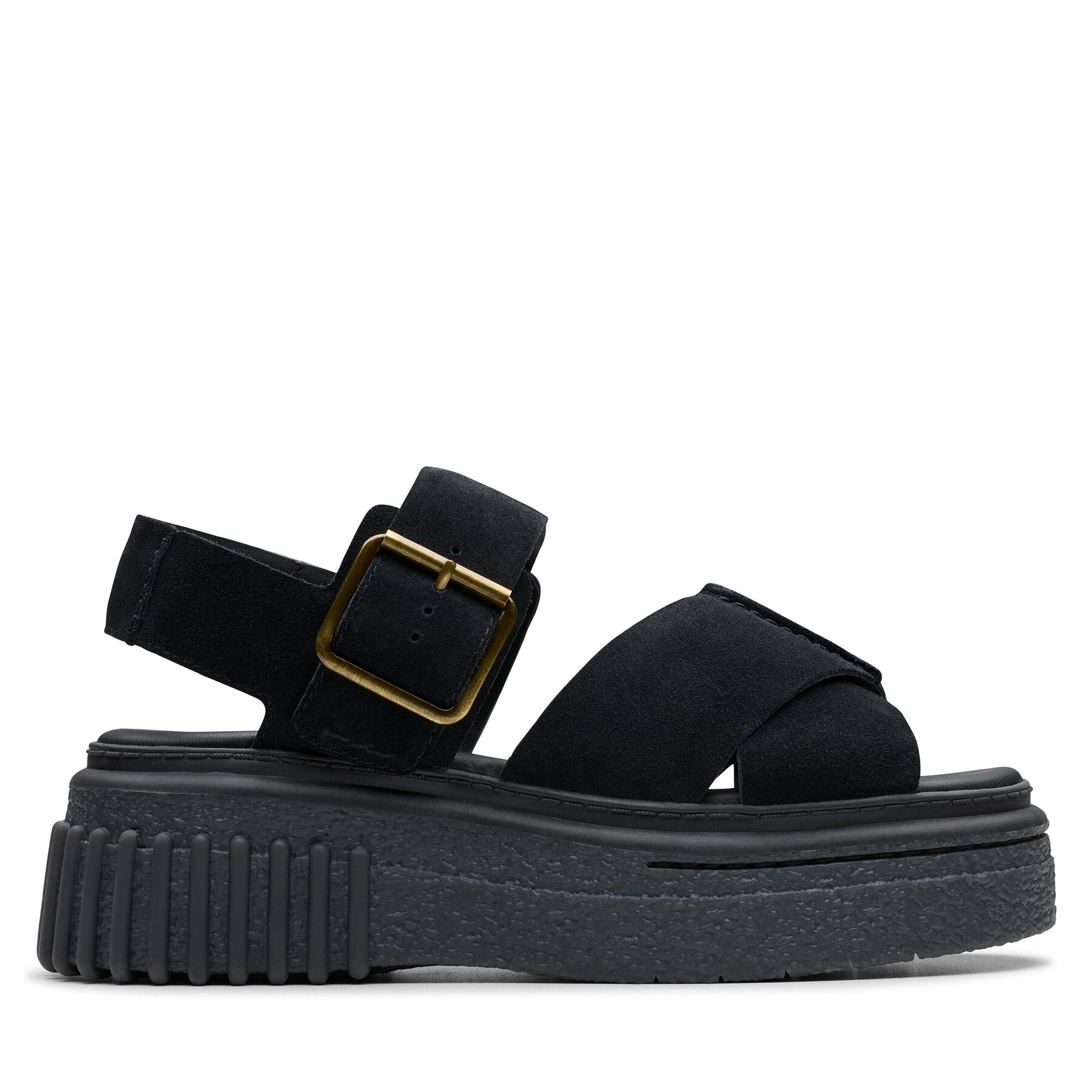 Clarks Sandały Evamar Wish 26181199 Czarny