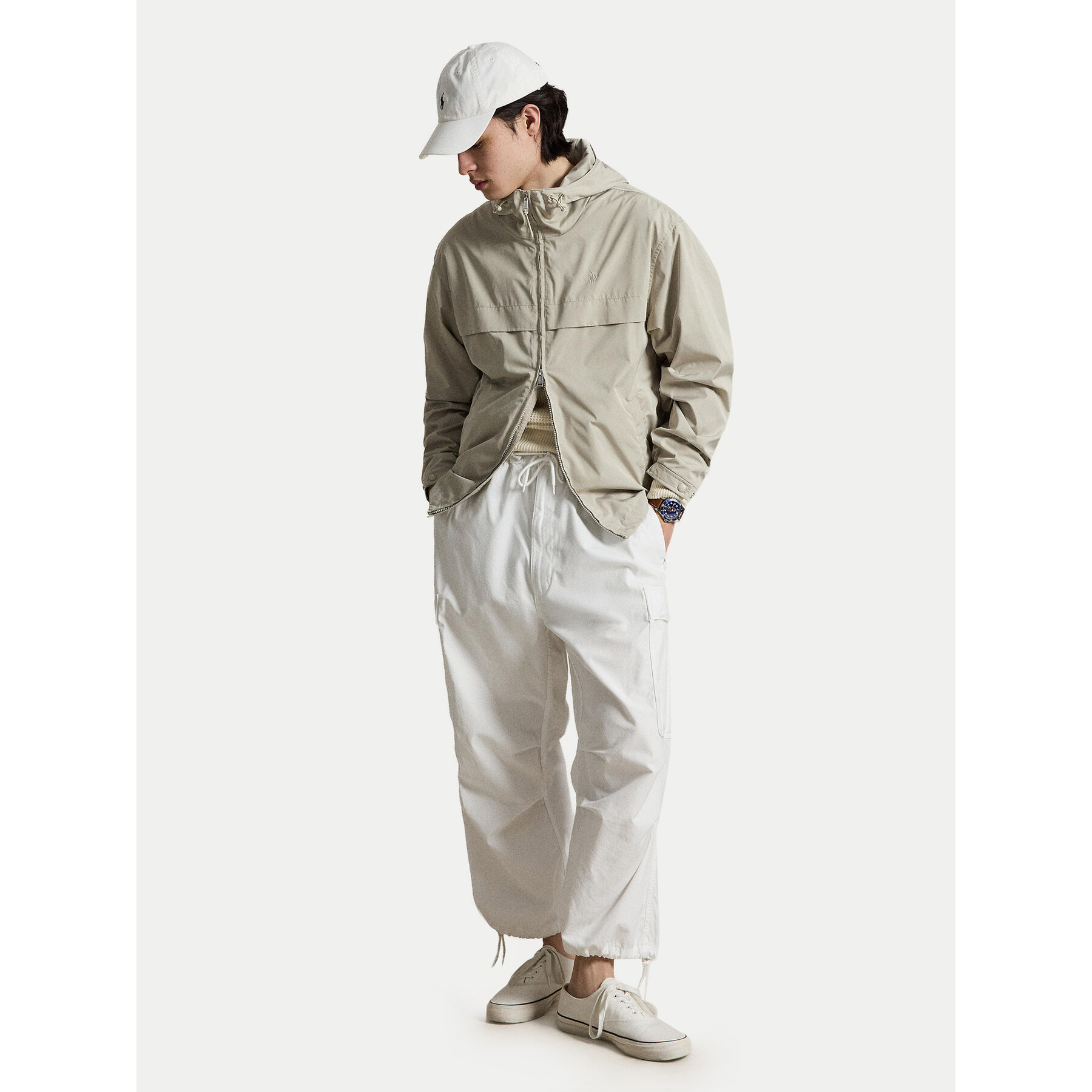 Polo Ralph Lauren Wiatrówka 710B15532002 Beżowy Regular Fit