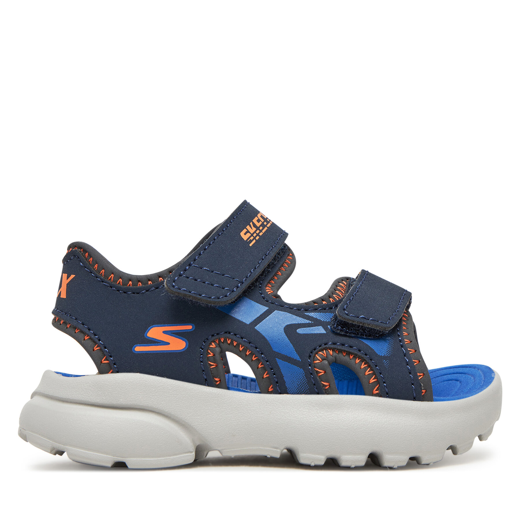 Skechers Sandały Razor Splash- 406513N/NVBL Granatowy