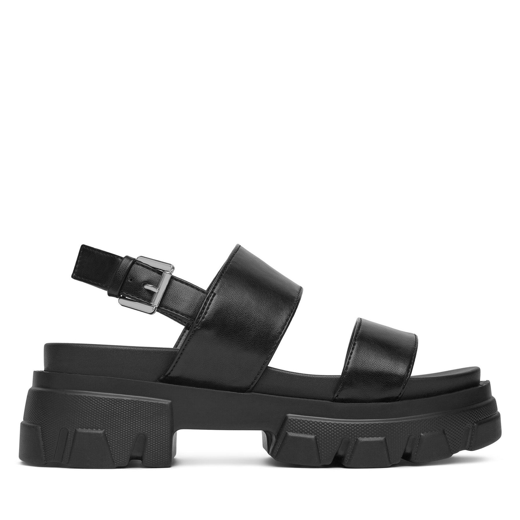 DeeZee Sandały FUTURE NOSTALGIA WS87666-3 Czarny